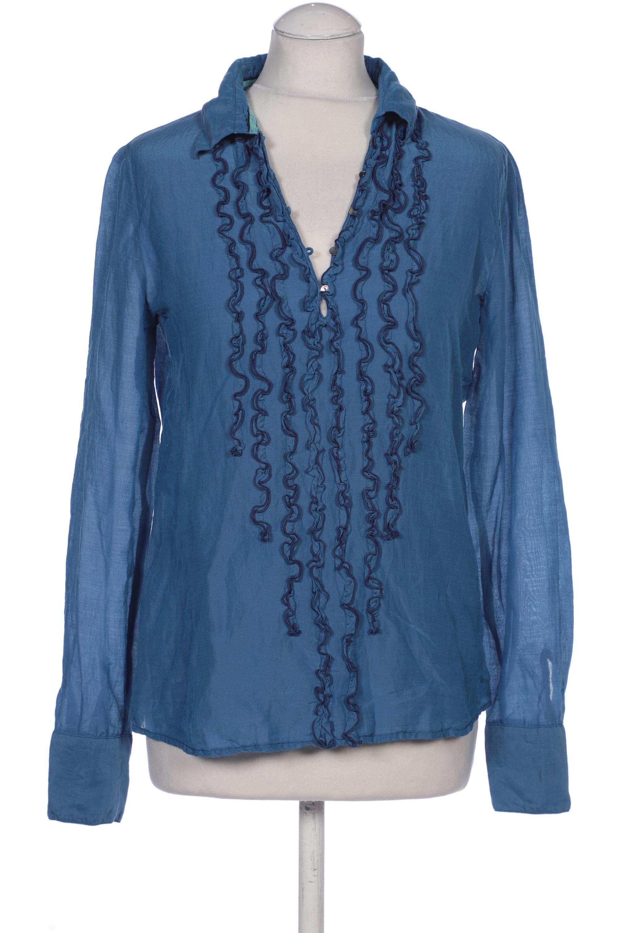 

Boss Orange Damen Bluse, blau, Gr. 36