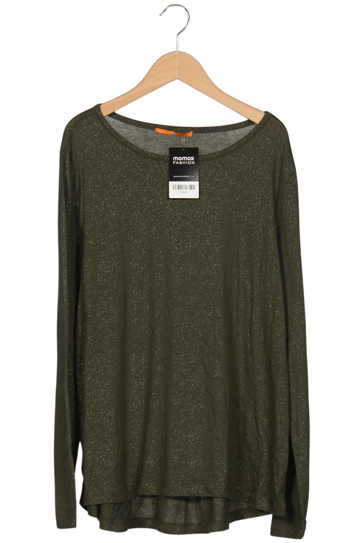 

Boss Orange Damen Langarmshirt, grün, Gr. 44