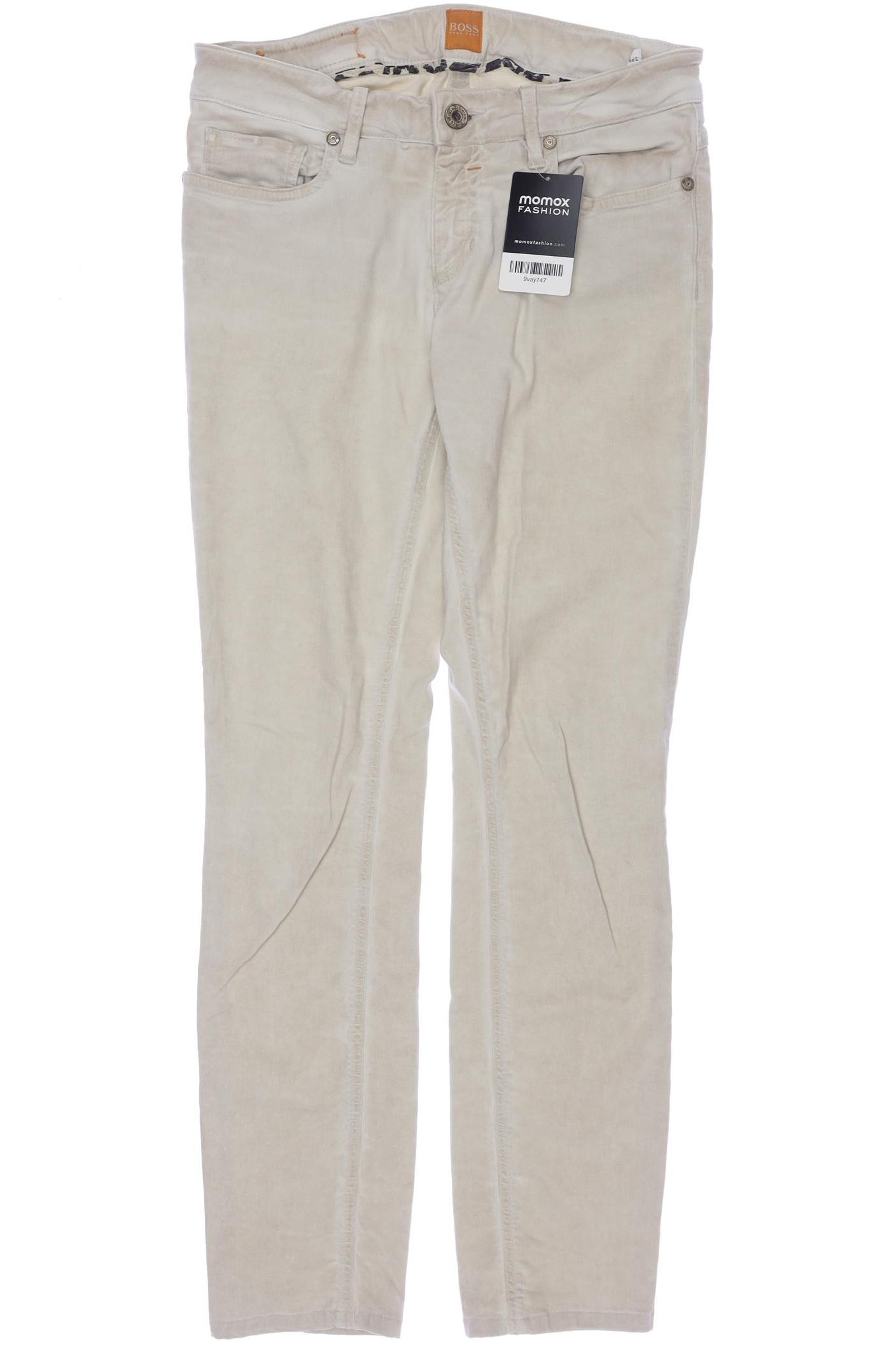 

Boss Orange Damen Jeans, cremeweiß, Gr. 28