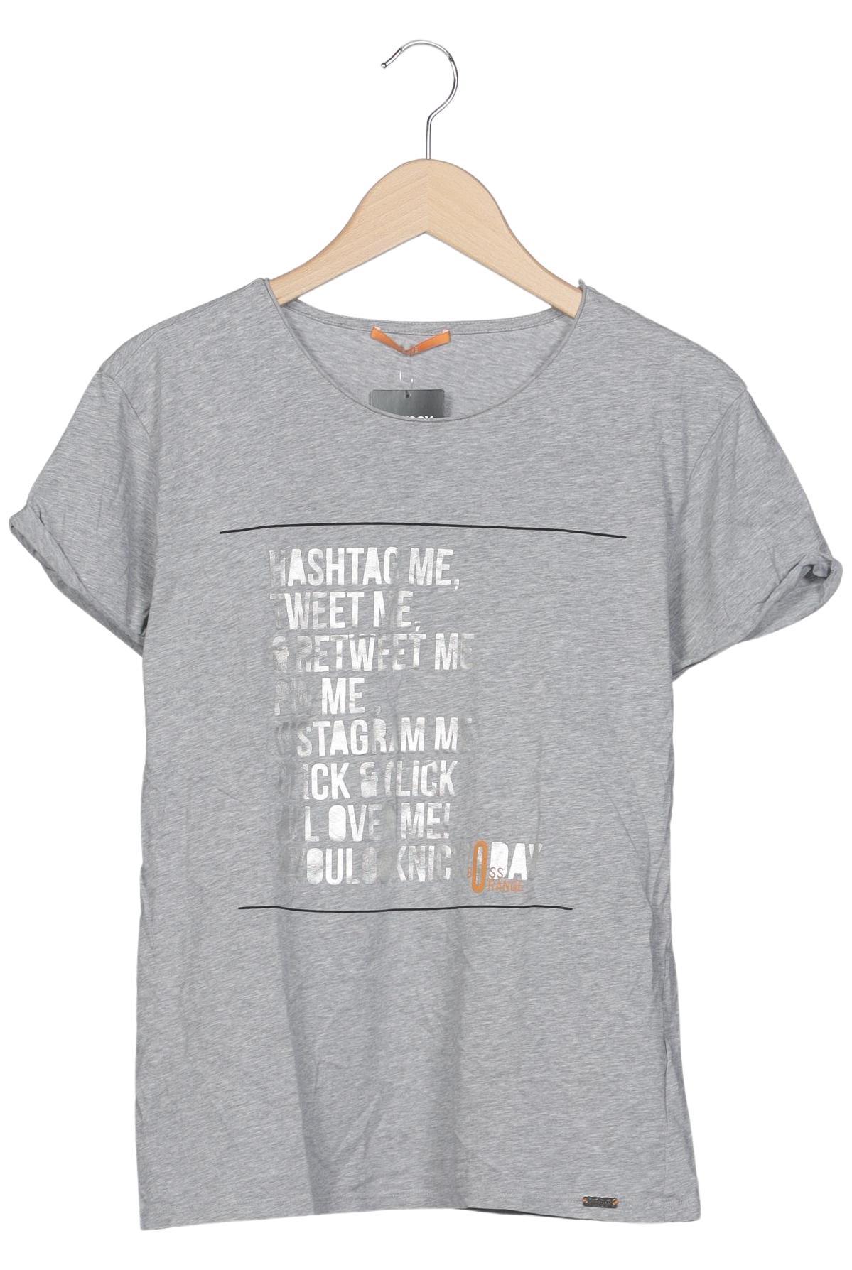 

Boss Orange Damen T-Shirt, grau, Gr. 38