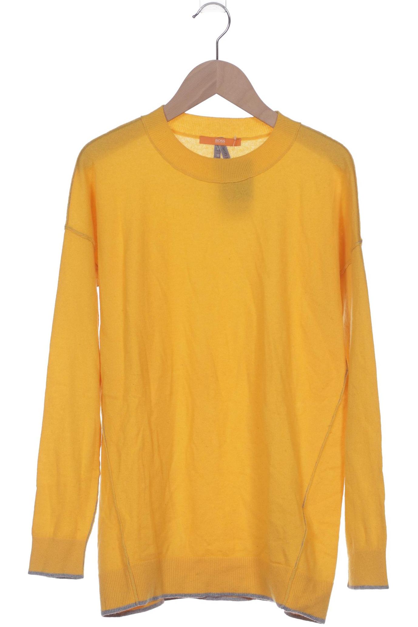 

Boss Orange Damen Pullover, gelb, Gr. 36