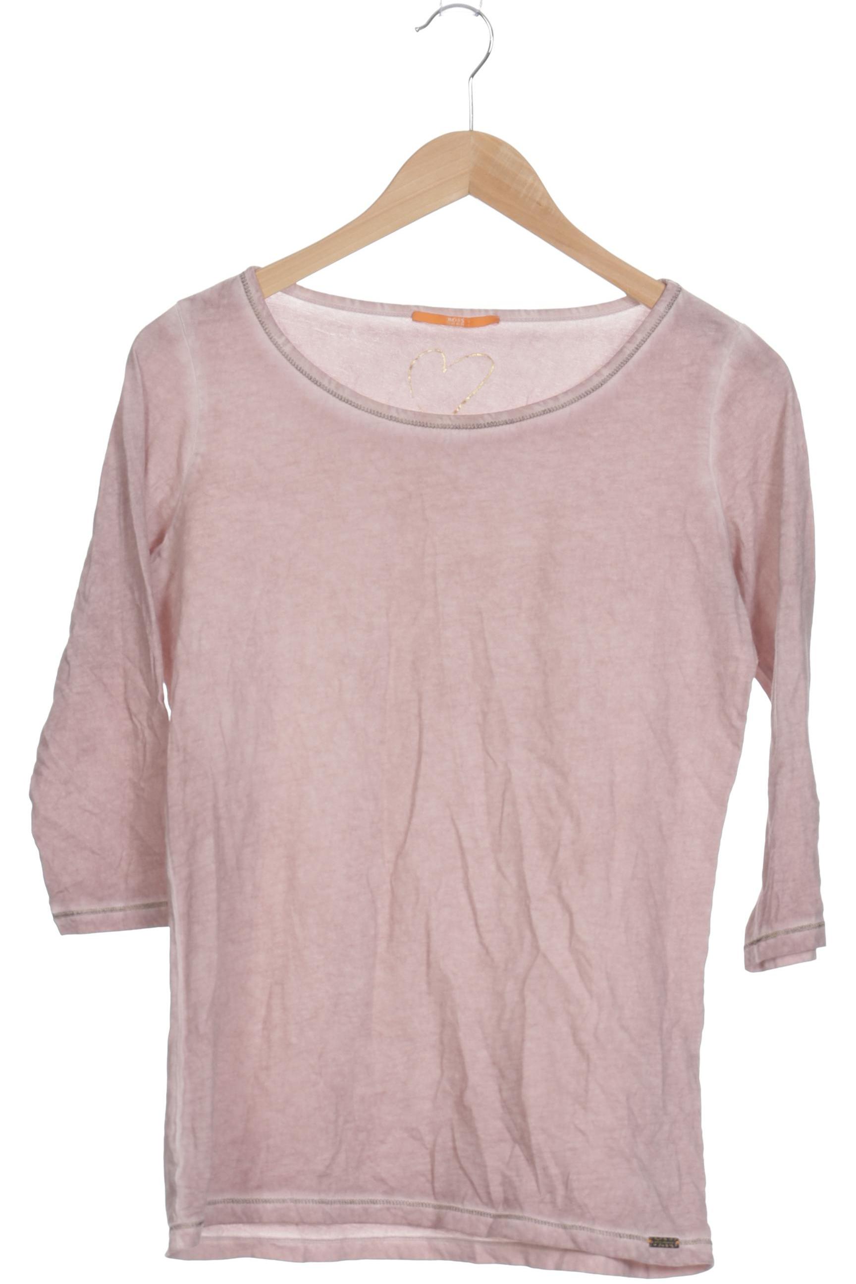 

Boss Orange Damen Langarmshirt, pink, Gr. 42