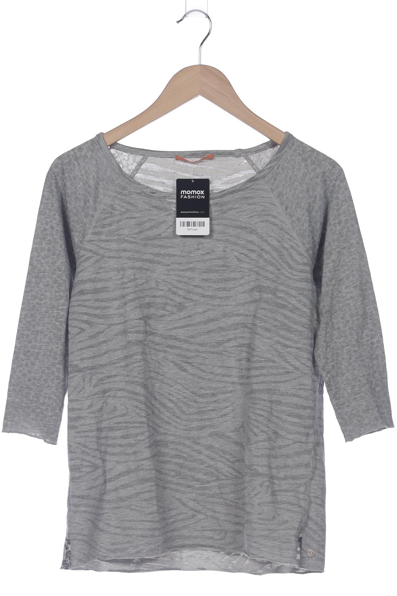 

Boss Orange Damen Langarmshirt, grau, Gr. 34