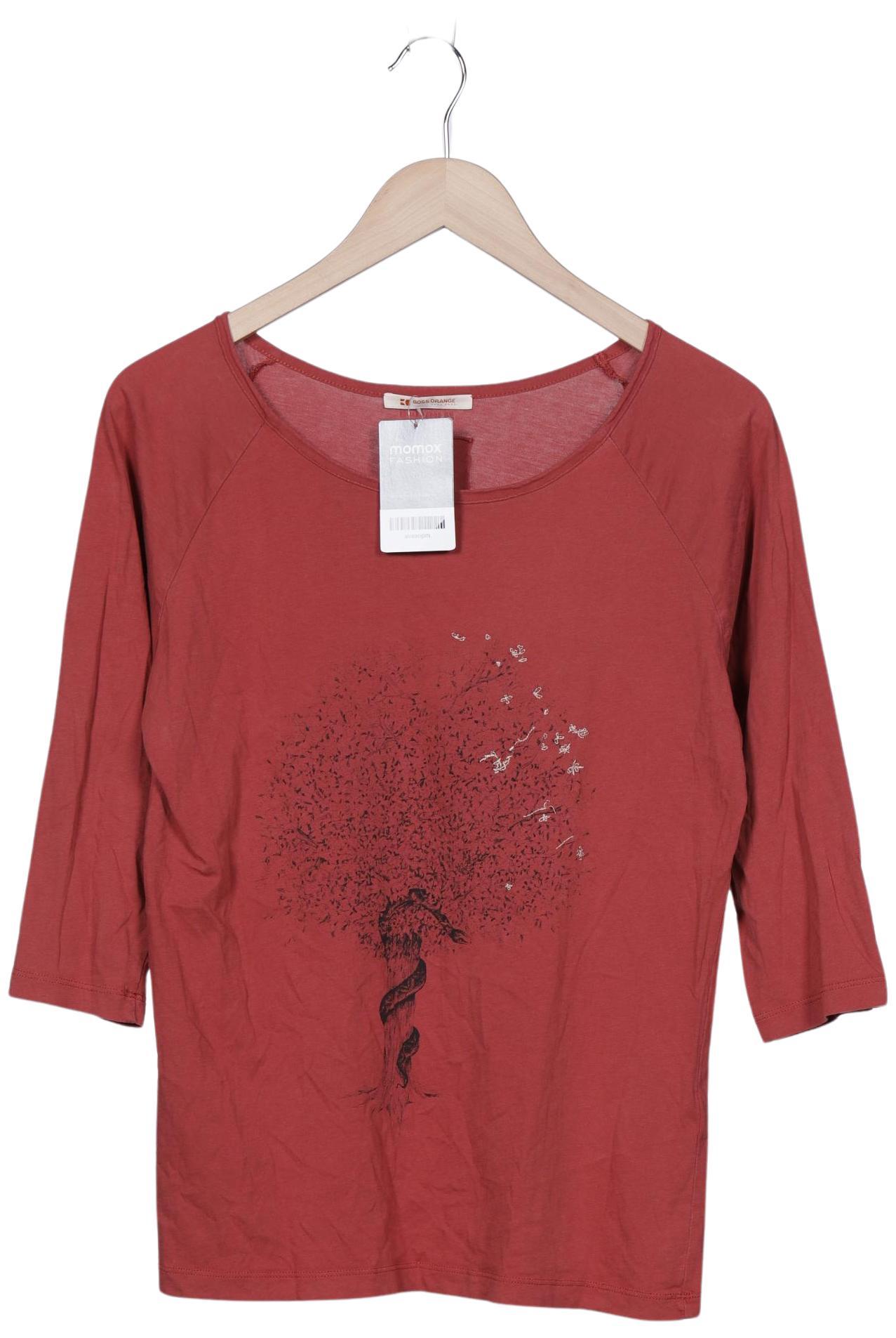 

Boss Orange Damen Langarmshirt, rot, Gr. 38