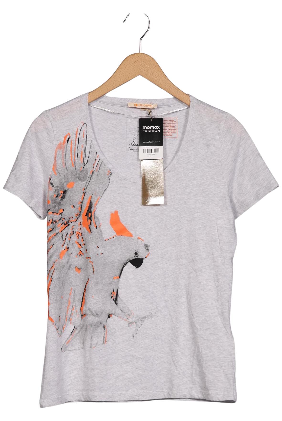 

Boss Orange Damen T-Shirt, grau, Gr. 38