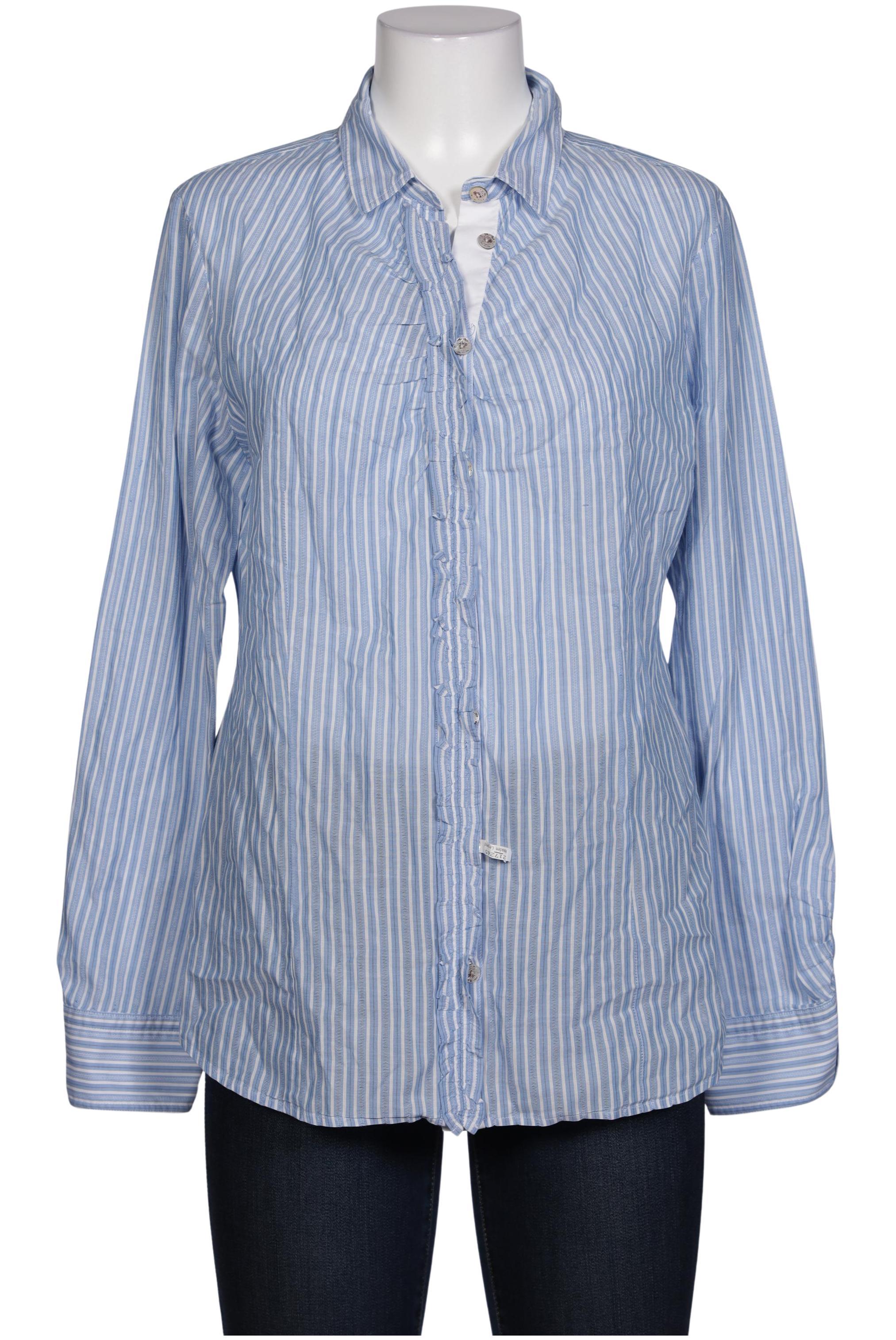 

Boss Orange Damen Bluse, blau, Gr. 42