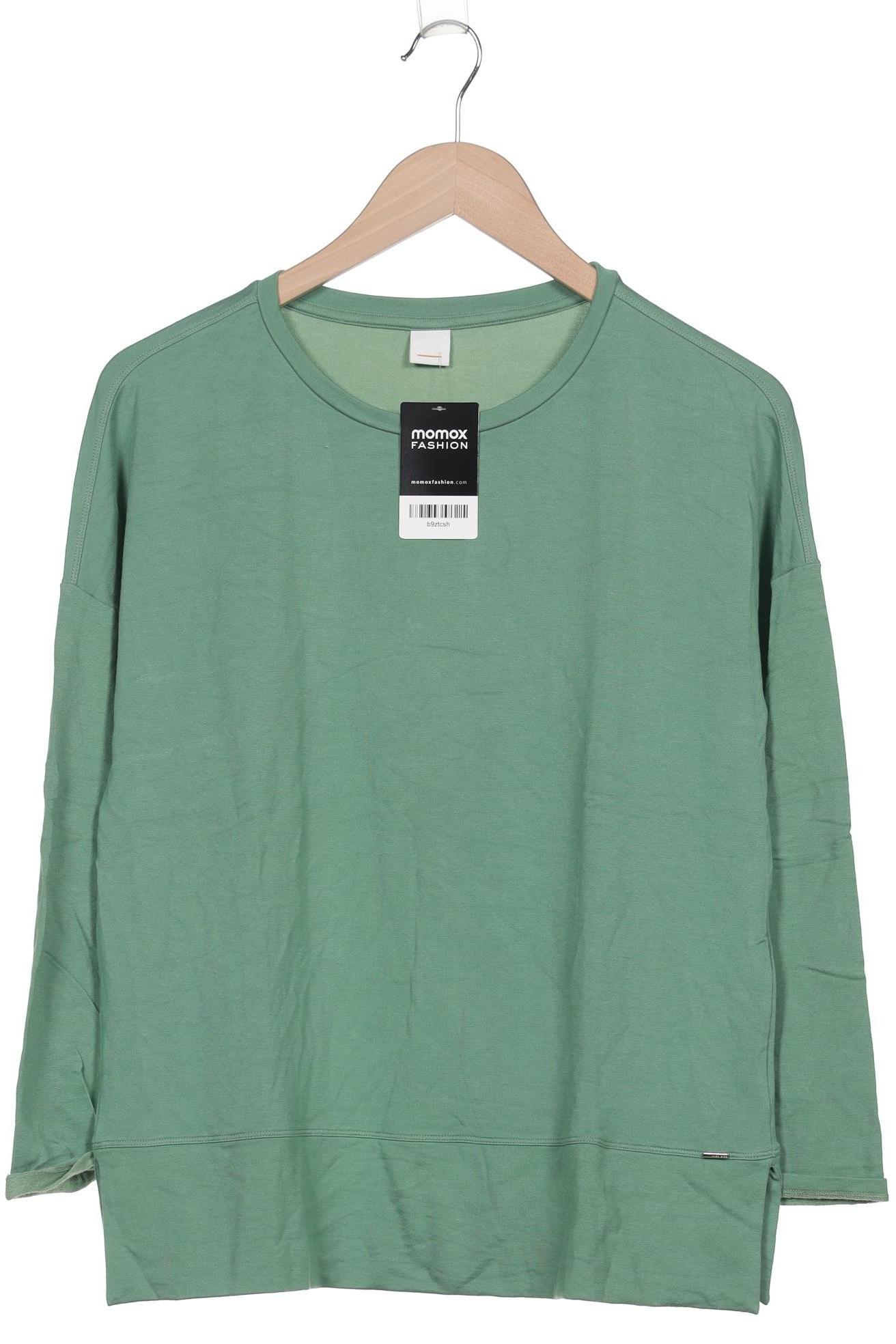 

Boss Orange Damen Langarmshirt, grün, Gr. 36