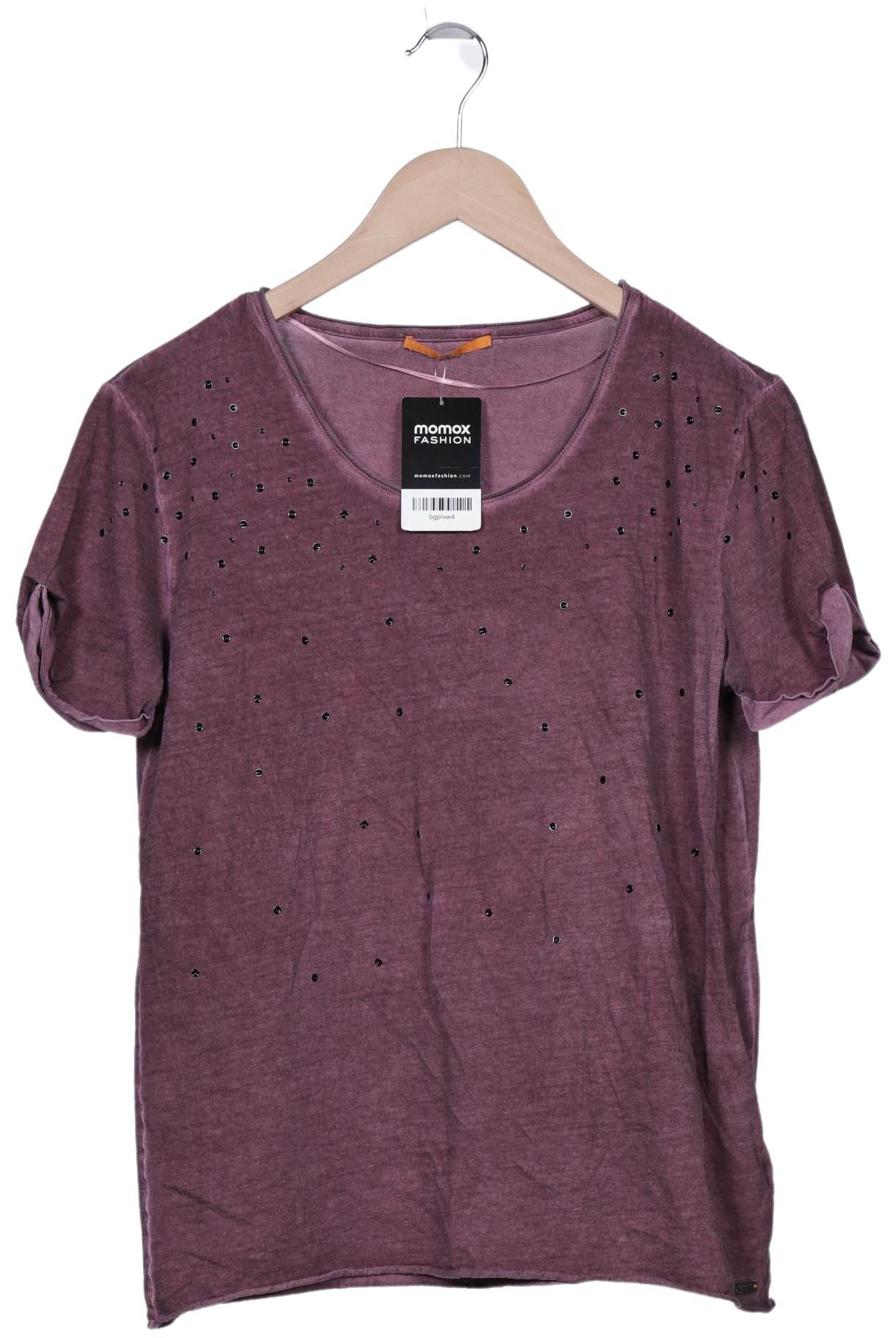 

Boss Orange Damen T-Shirt, bordeaux, Gr. 42