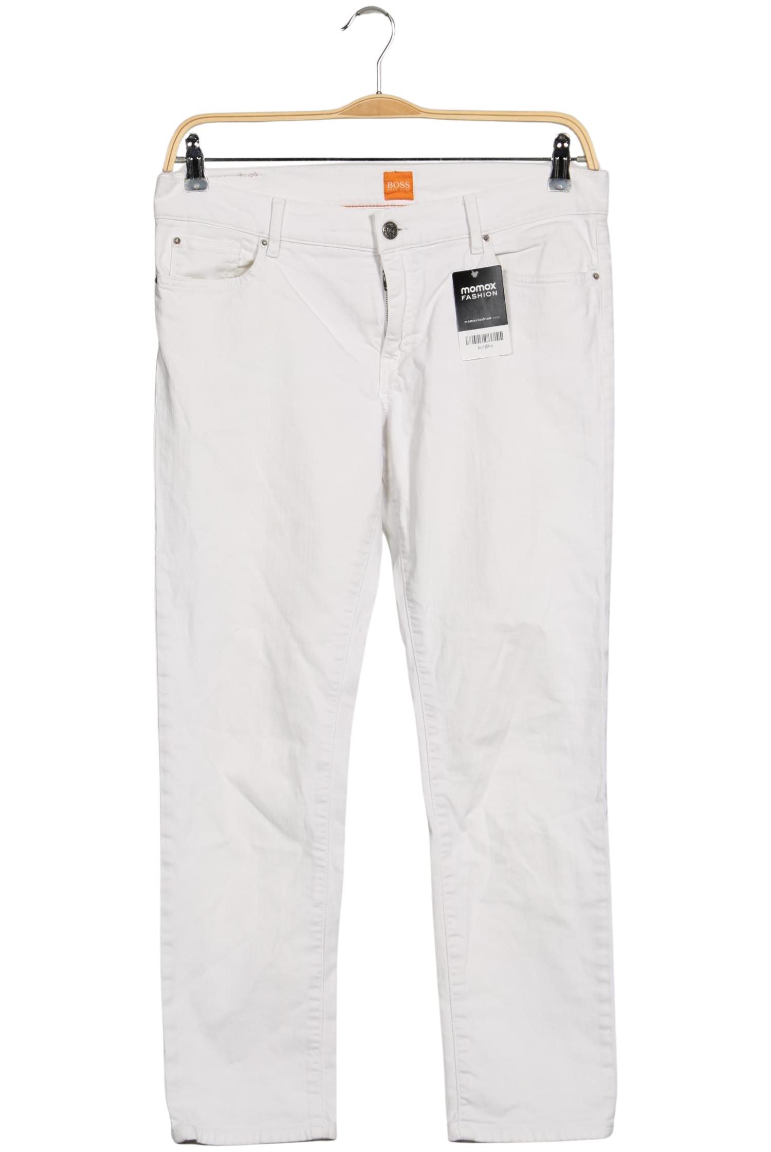 

Boss Orange Damen Jeans, weiß, Gr. 30