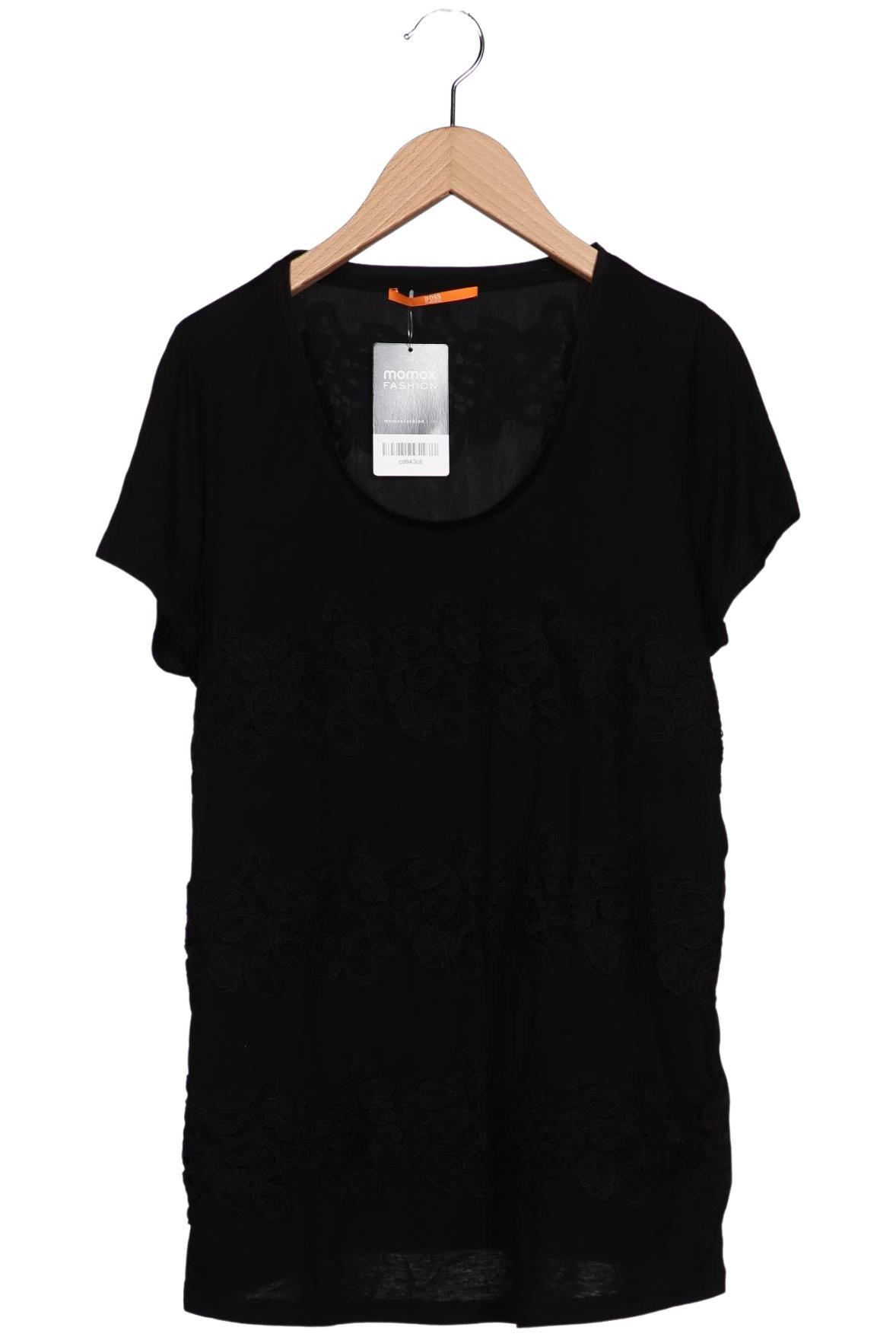 

Boss Orange Damen T-Shirt, schwarz, Gr. 38