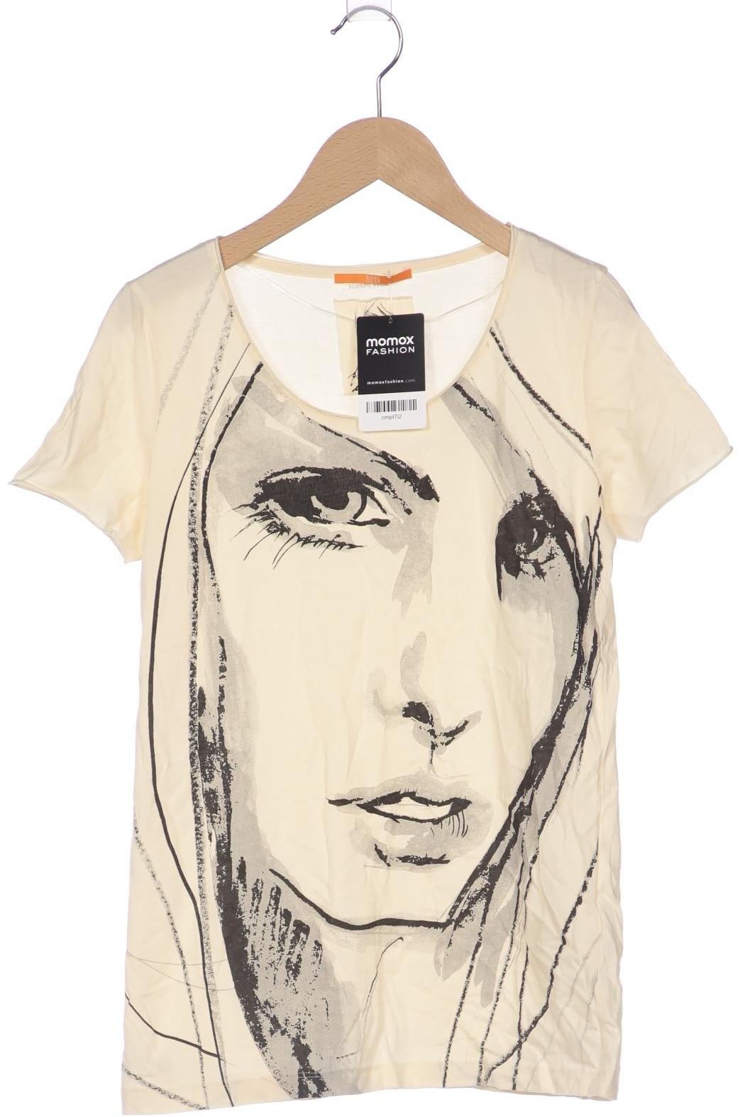 

Boss Orange Damen T-Shirt, cremeweiß, Gr. 36