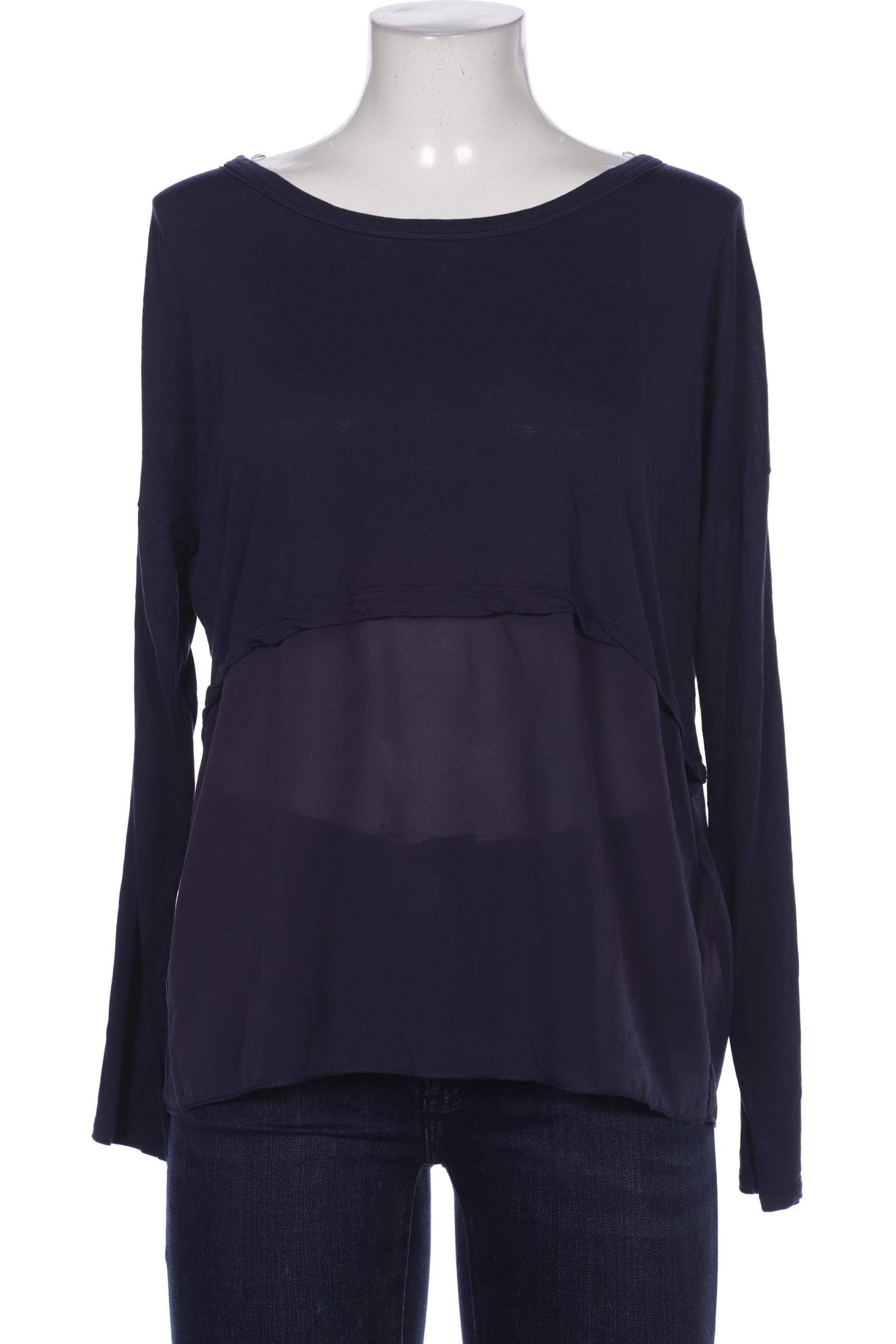 

Boss Orange Damen Langarmshirt, marineblau, Gr. 42