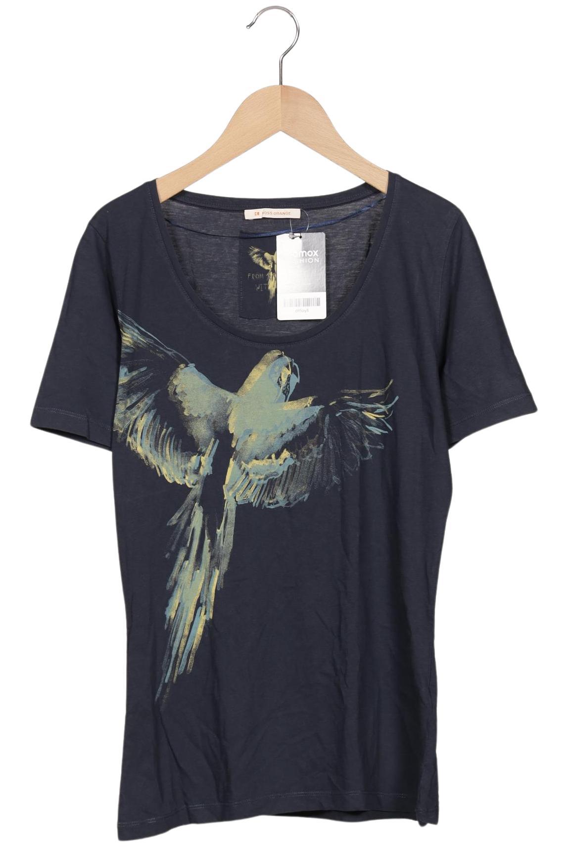 

Boss Orange Damen T-Shirt, marineblau, Gr. 38