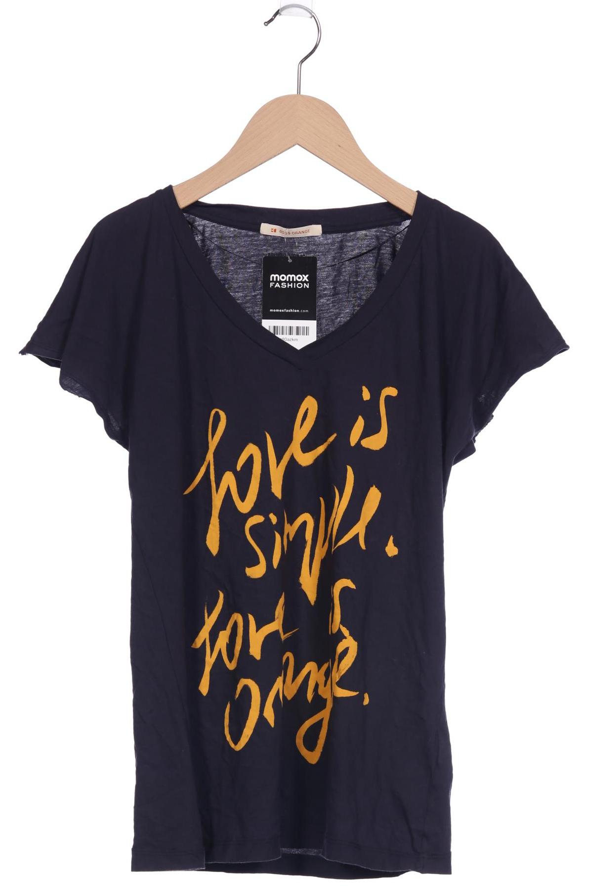 

Boss Orange Damen T-Shirt, marineblau, Gr. 36