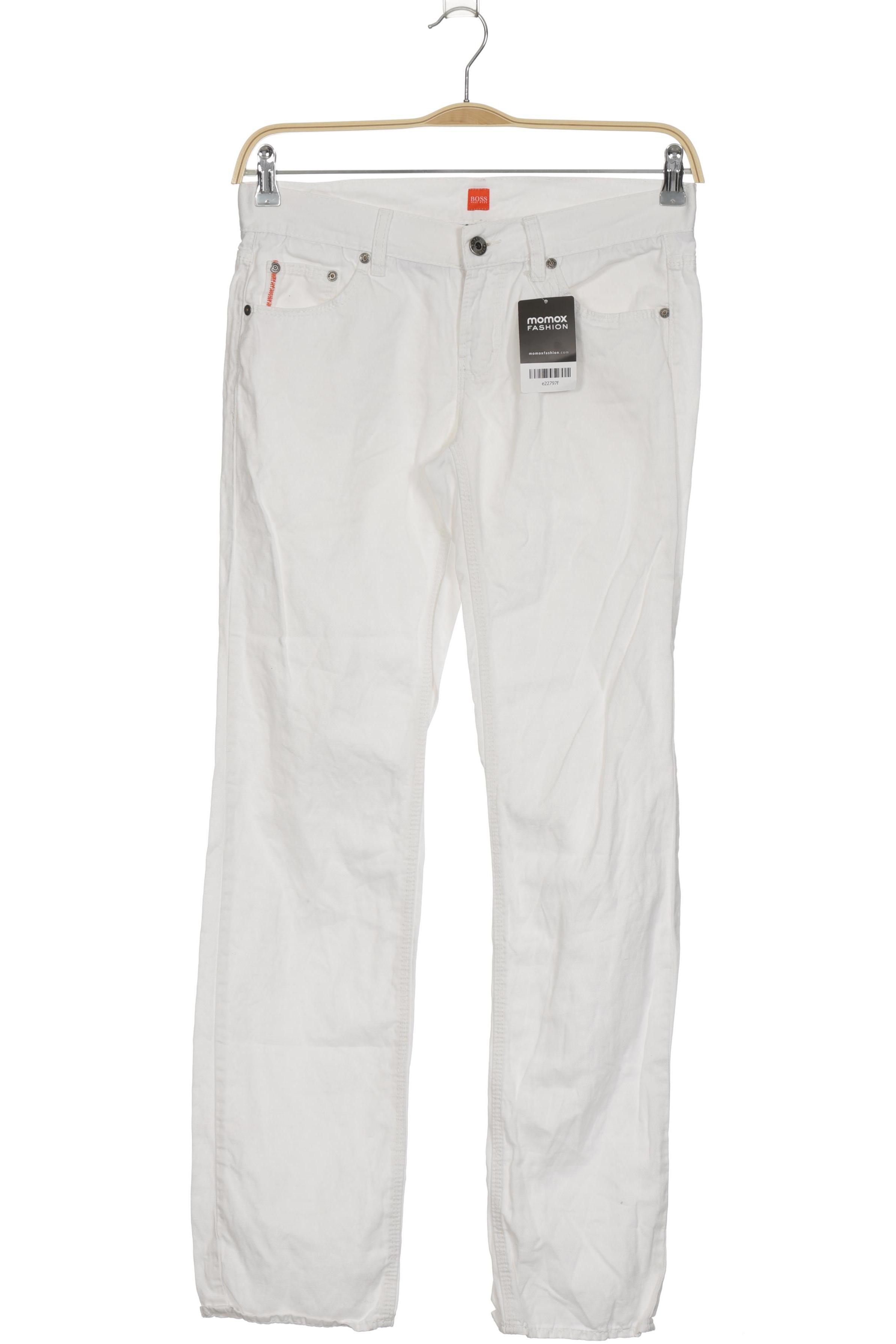 

Boss Orange Damen Jeans, weiß, Gr. 30