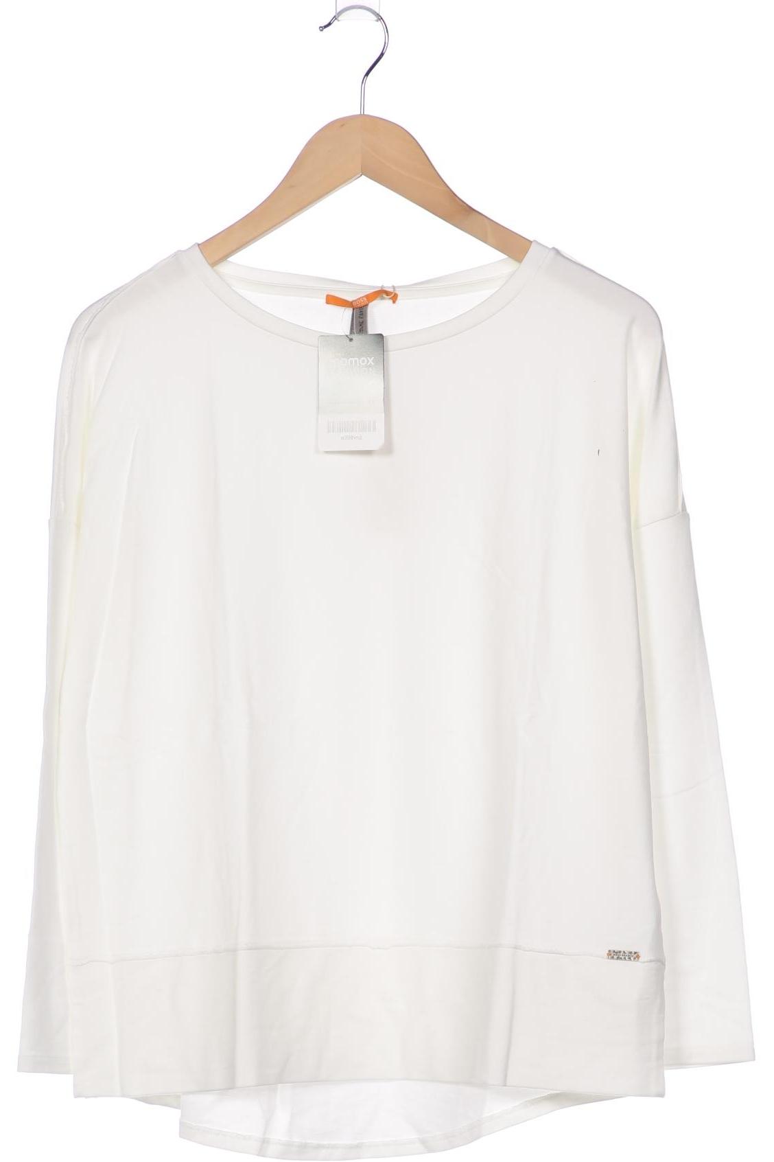 

Boss Orange Damen Langarmshirt, cremeweiß, Gr. 36