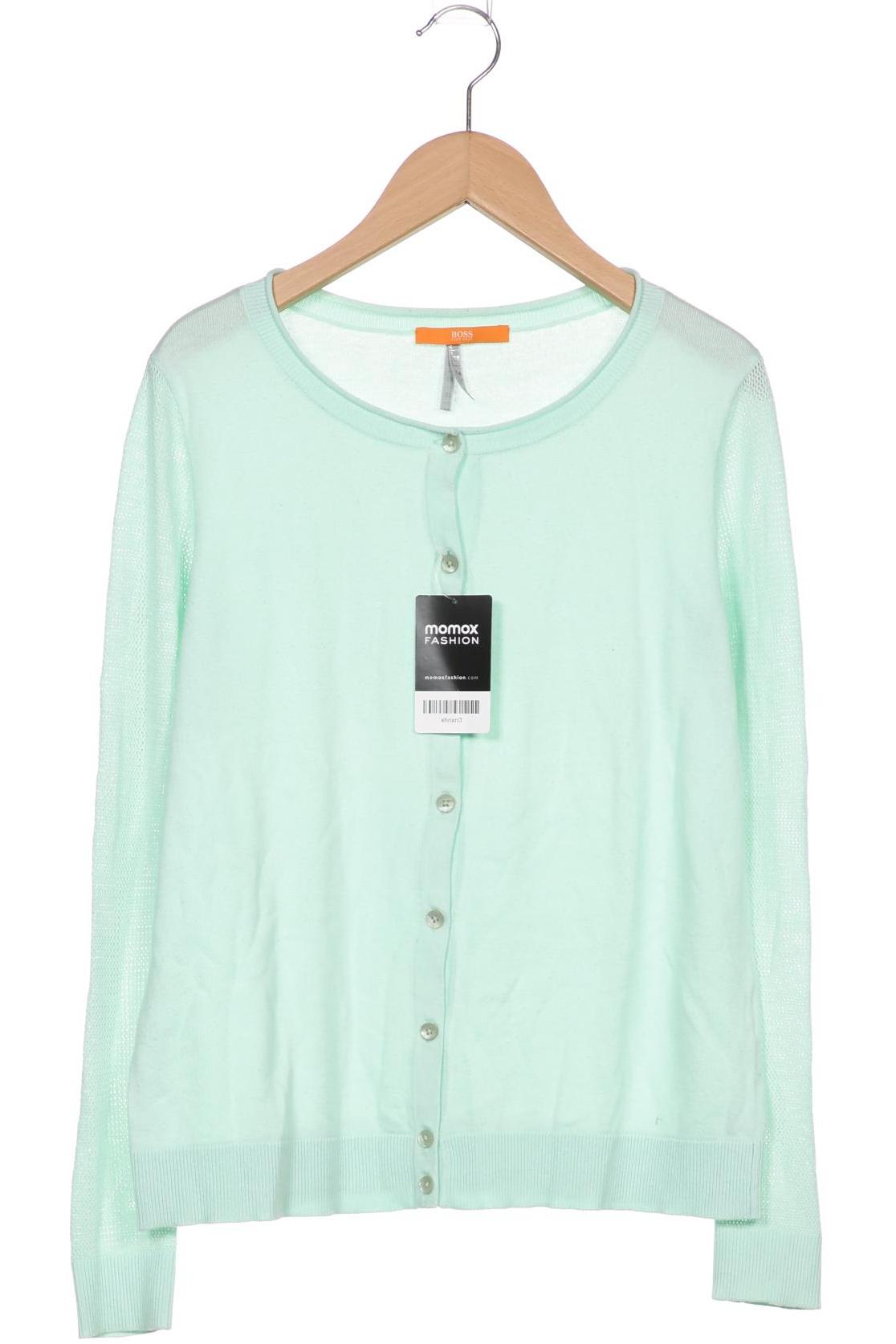 

Boss Orange Damen Strickjacke, hellgrün, Gr. 38
