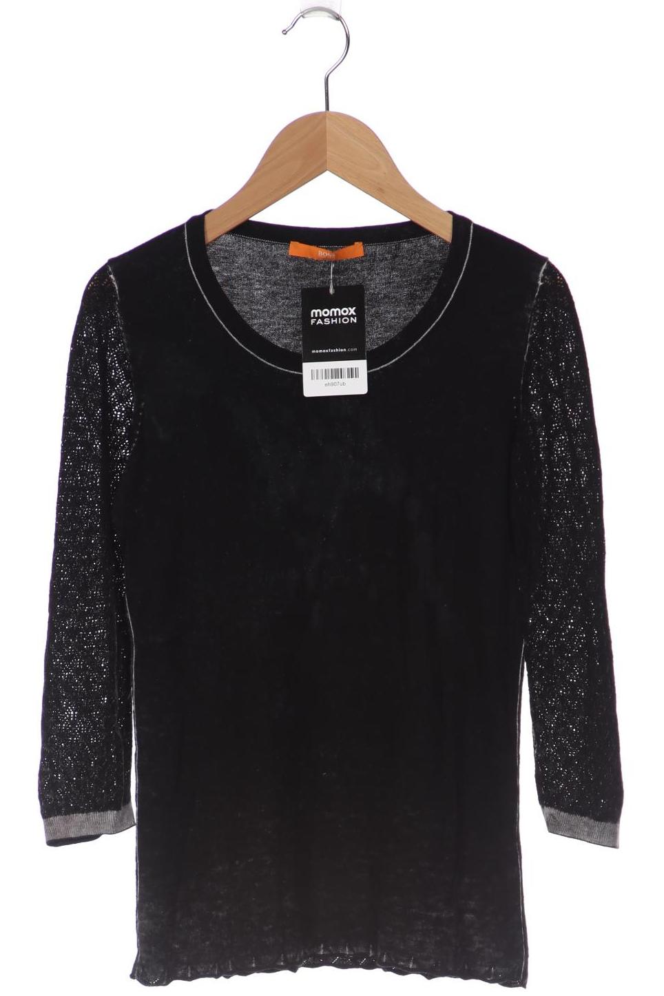 

Boss Orange Damen Langarmshirt, schwarz, Gr. 32