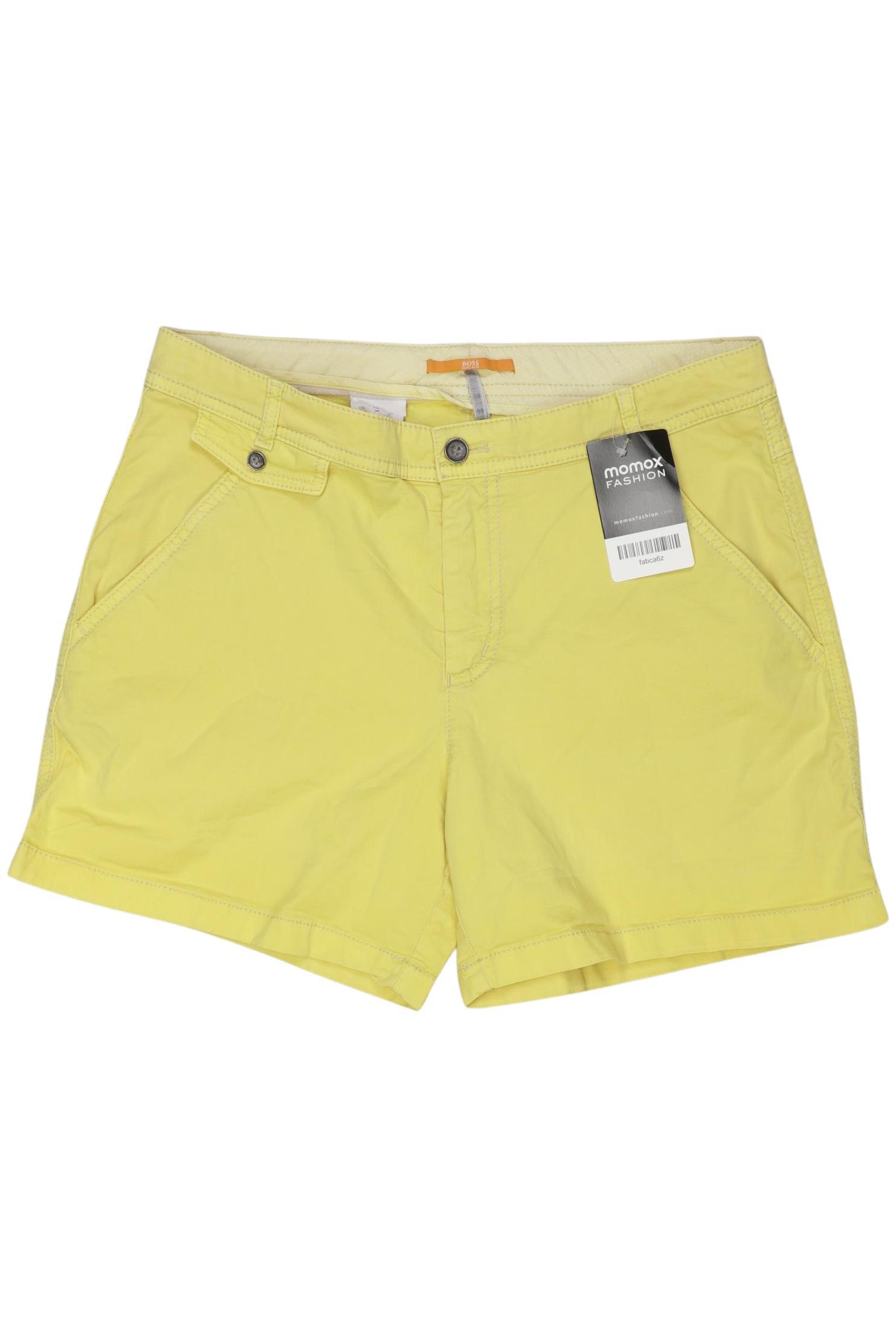 

Boss Orange Damen Shorts, gelb, Gr. 36