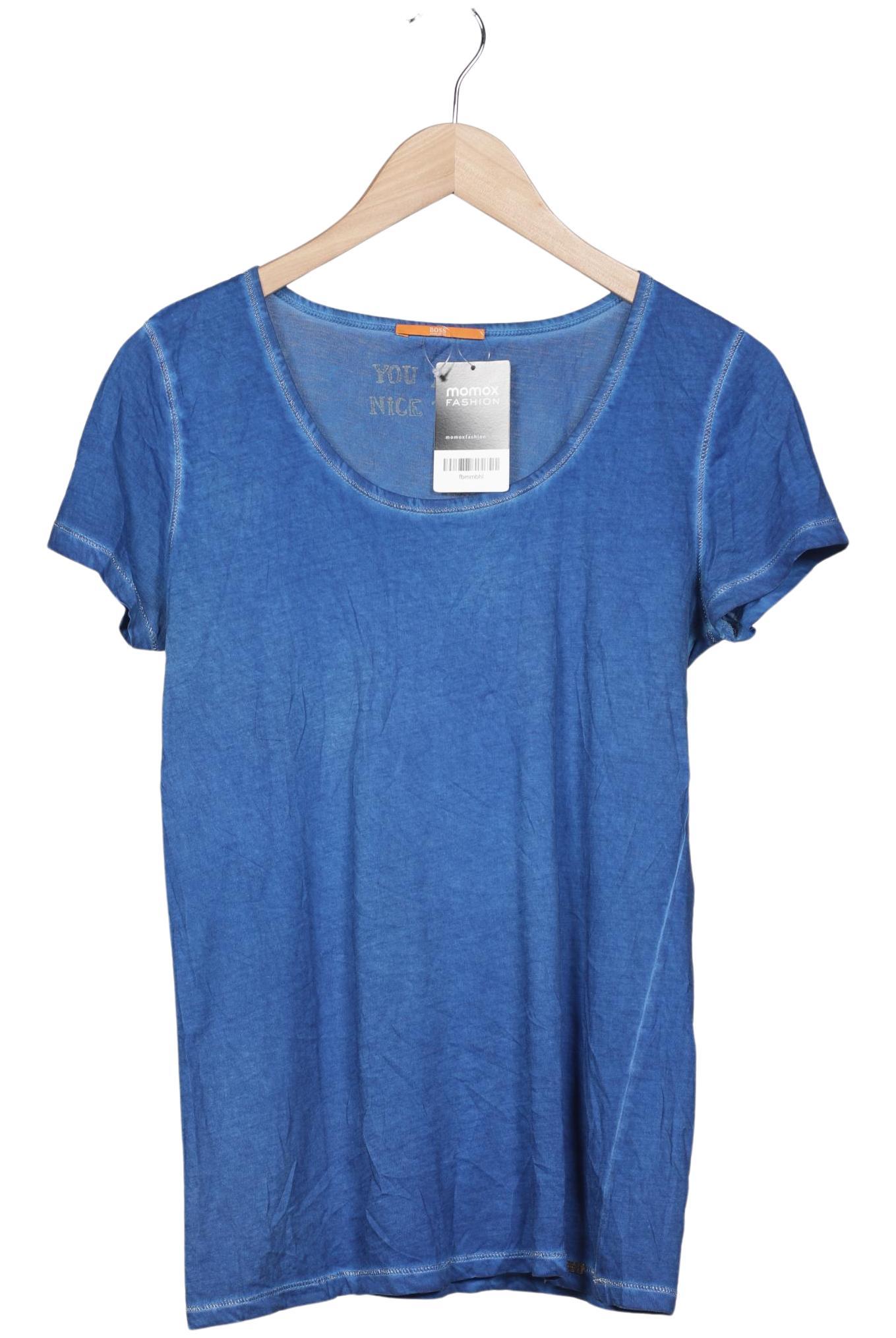

Boss Orange Damen T-Shirt, blau, Gr. 42