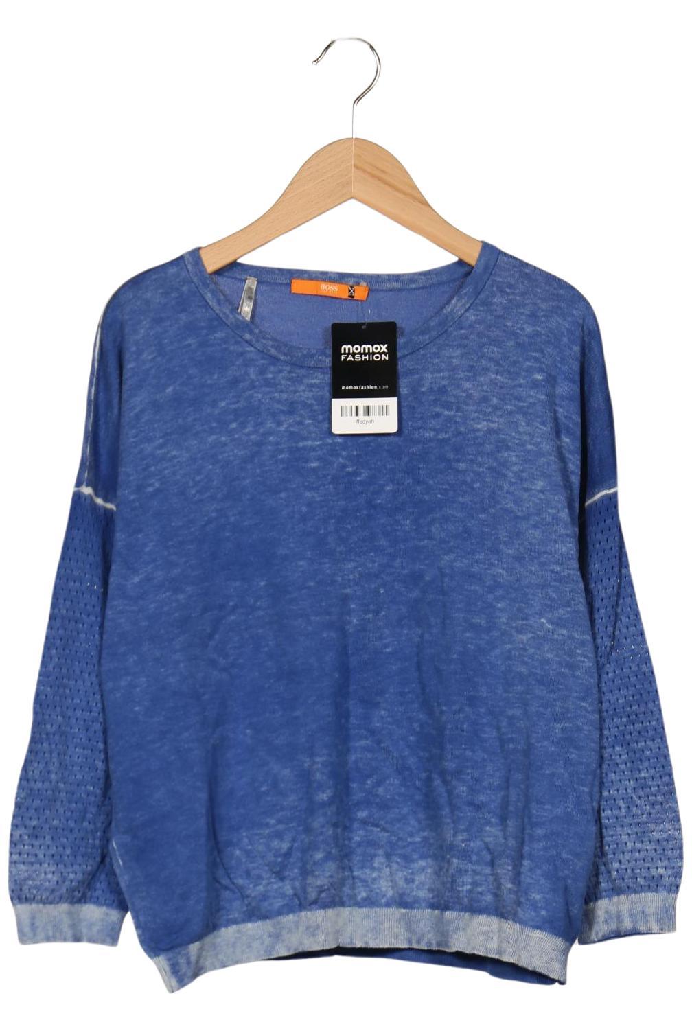 

Boss Orange Damen Pullover, blau, Gr. 34