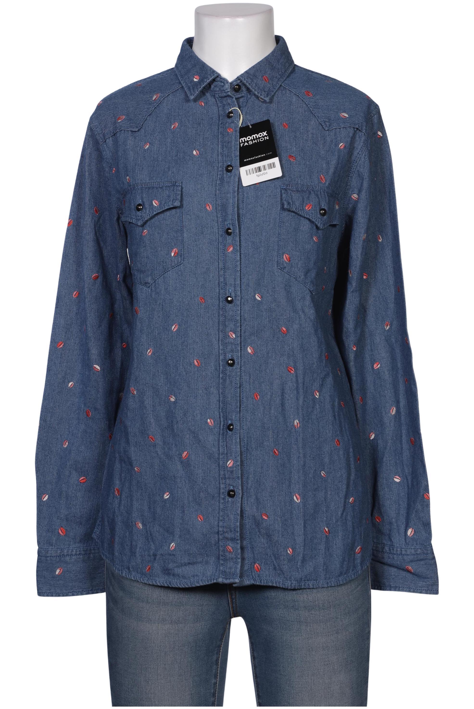 

Boss Orange Damen Bluse, blau, Gr. 38