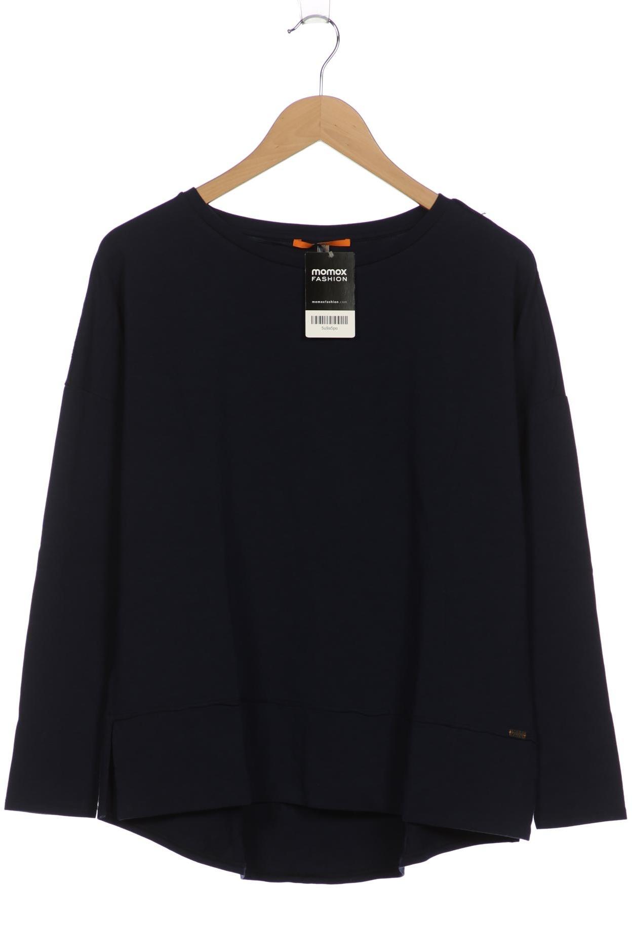 

Boss Orange Damen Langarmshirt, marineblau, Gr. 36