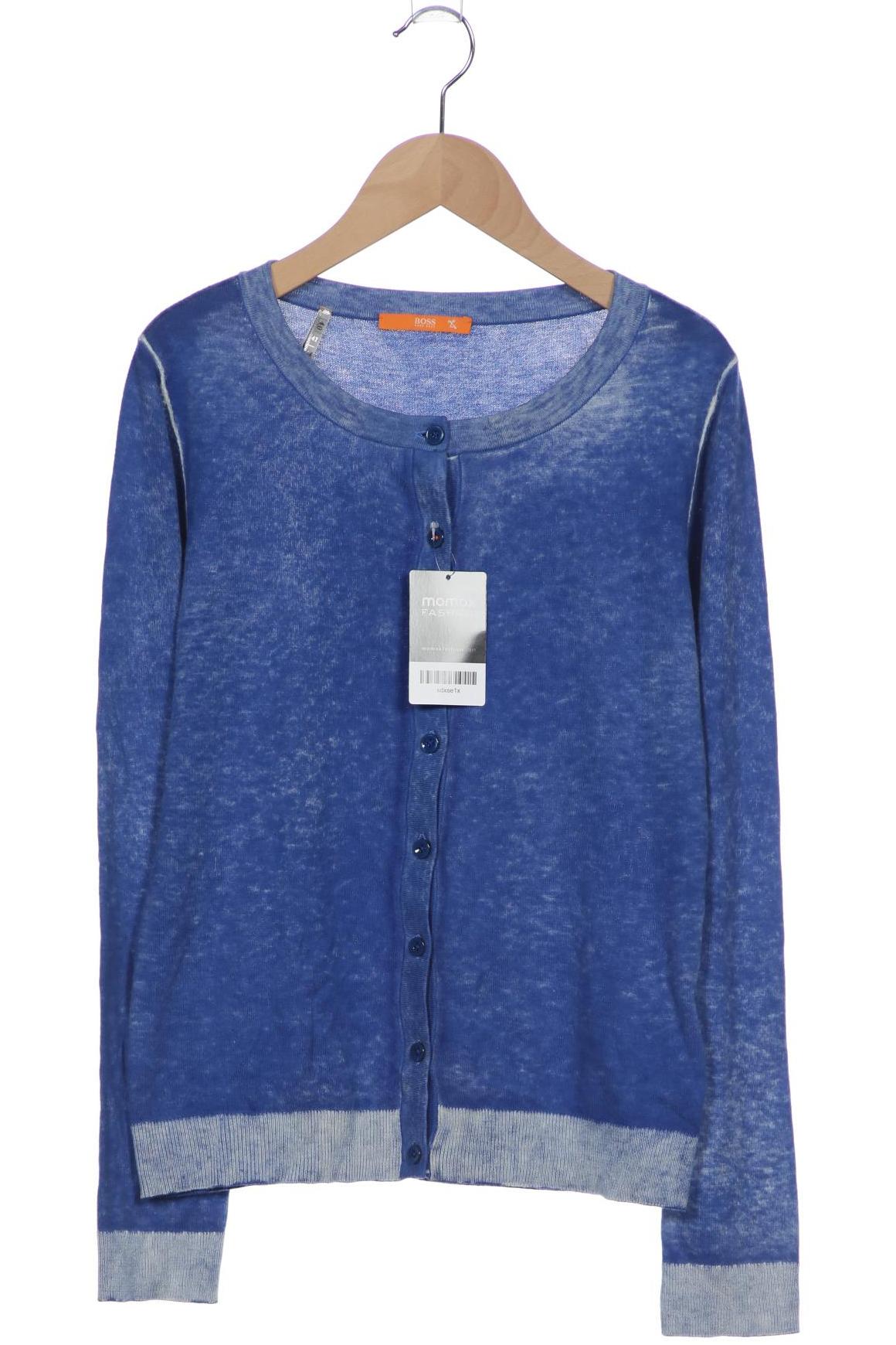 

Boss Orange Damen Strickjacke, blau, Gr. 38