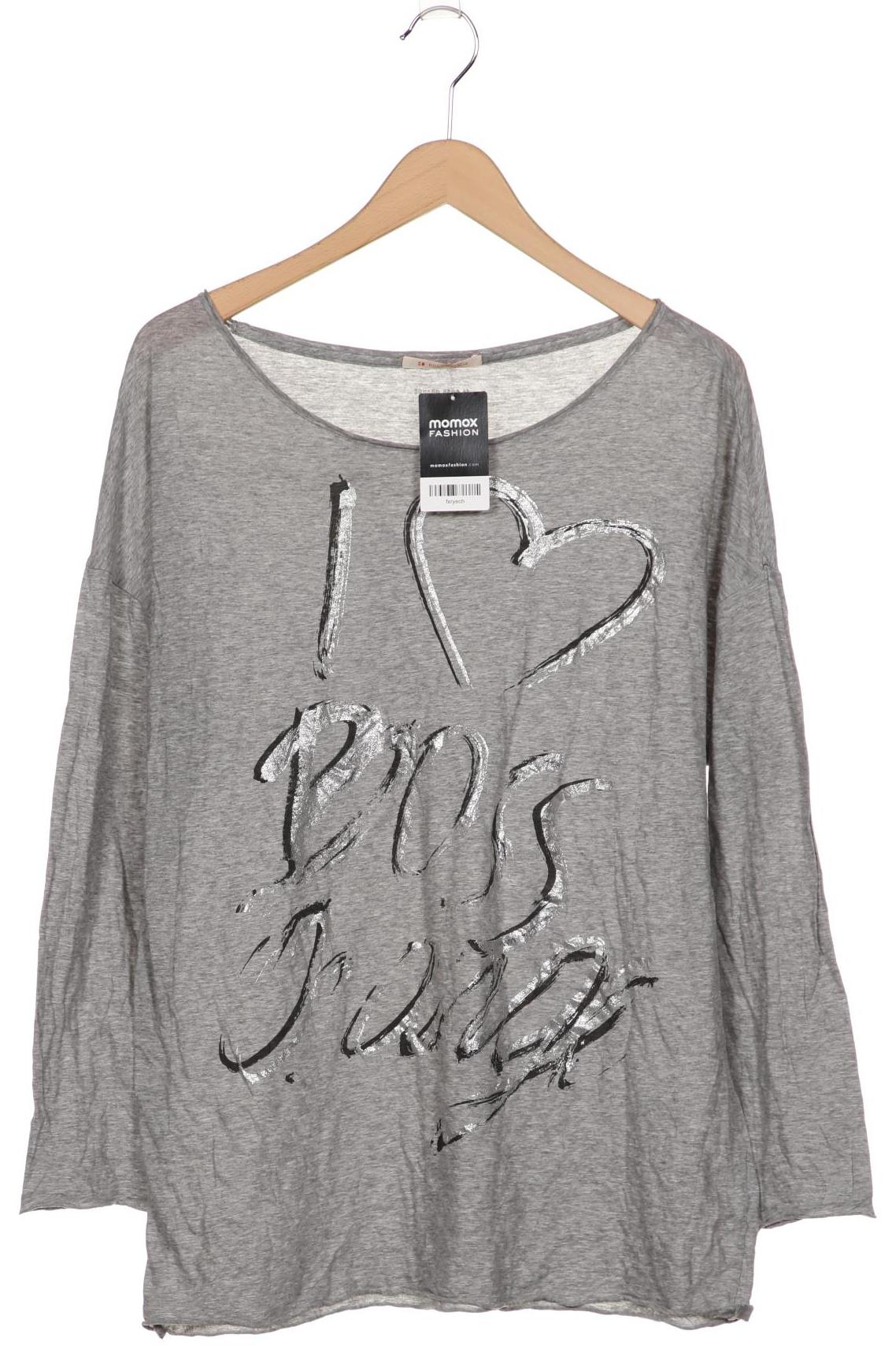 

Boss Orange Damen Langarmshirt, grau