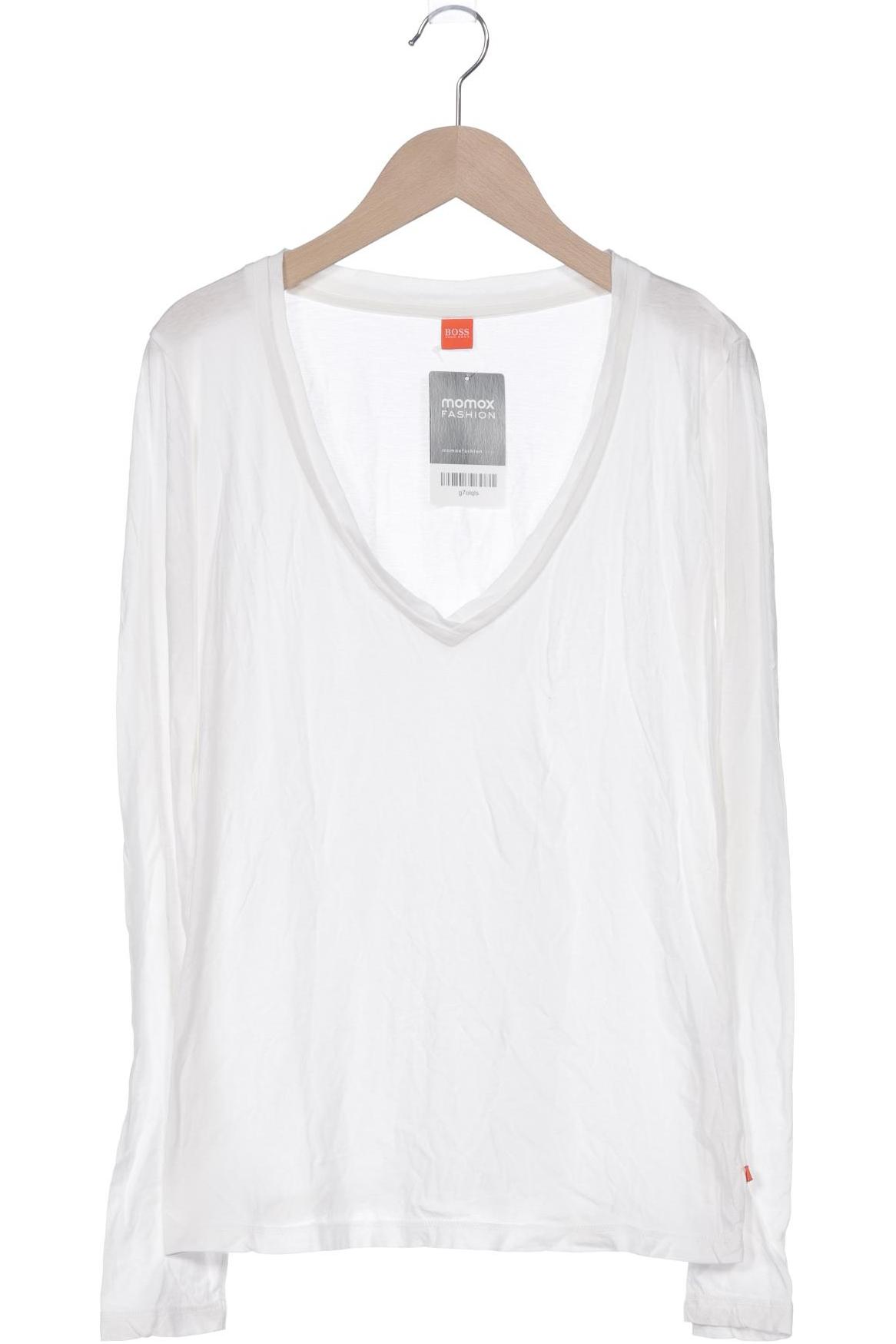 

Boss Orange Damen Langarmshirt, cremeweiß, Gr. 38