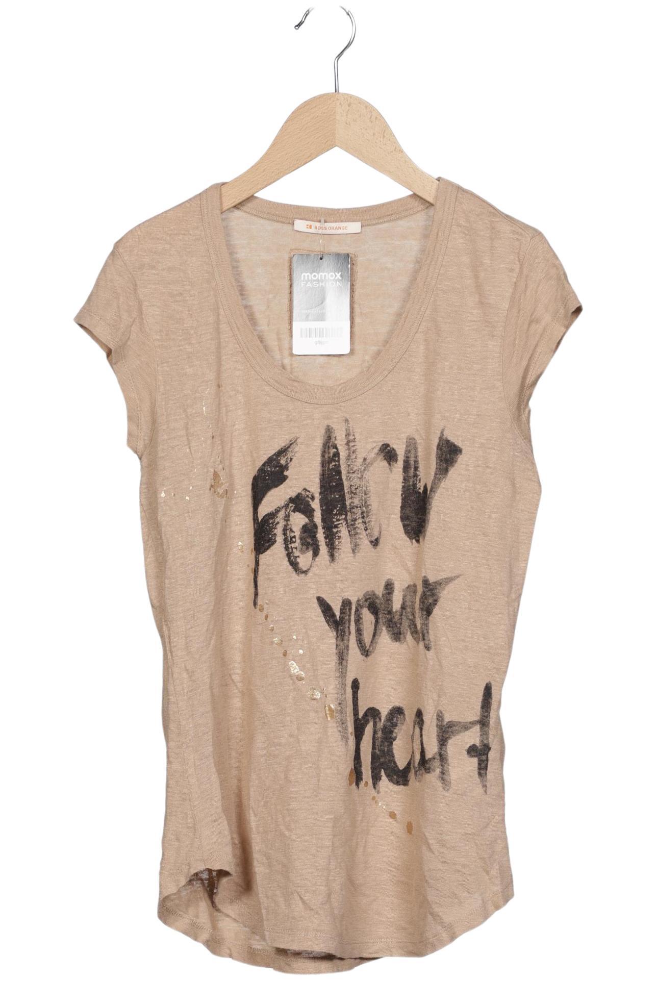 

Boss Orange Damen T-Shirt, beige, Gr. 34