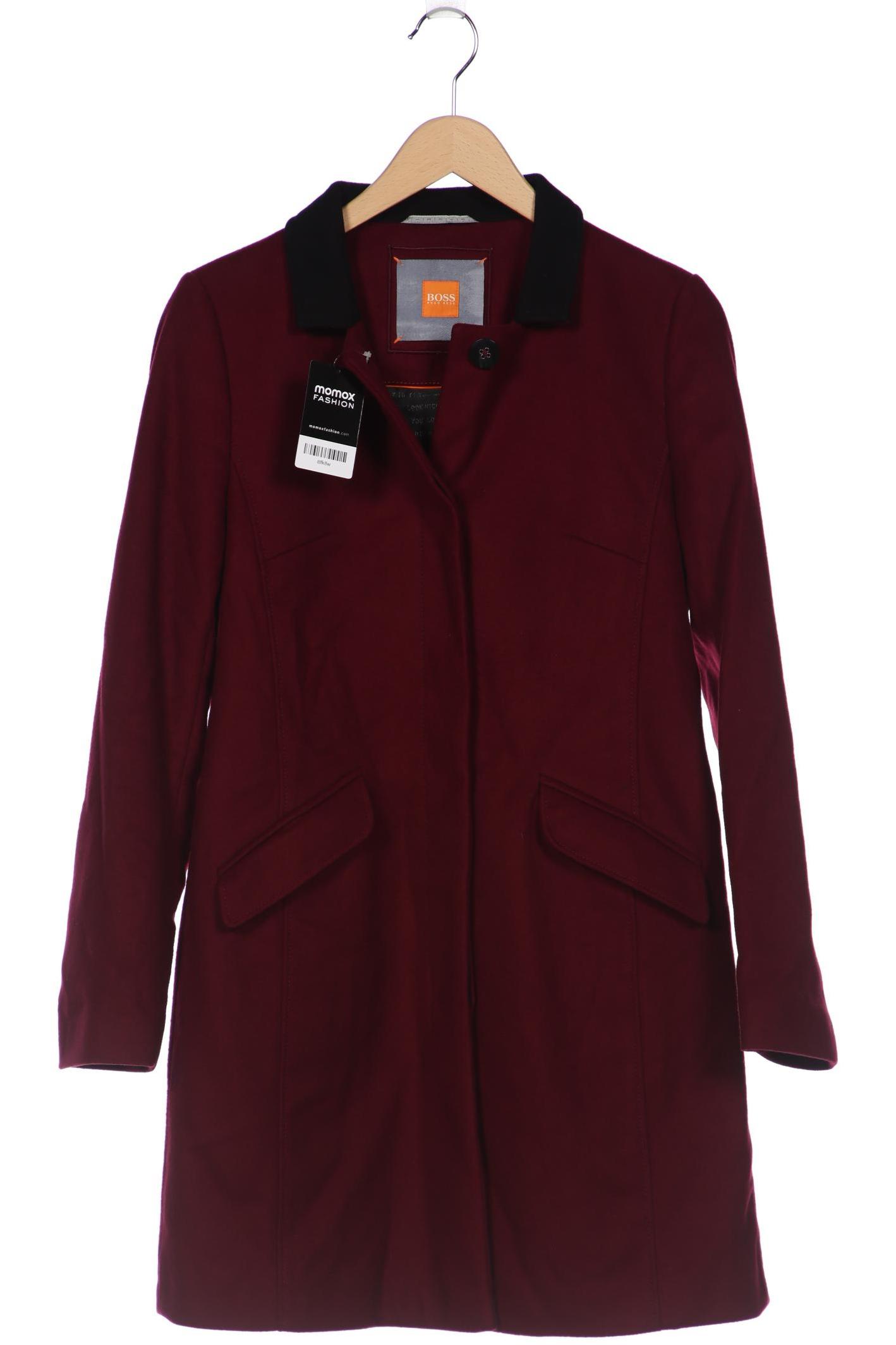 

Boss Orange Damen Mantel, bordeaux, Gr. 36