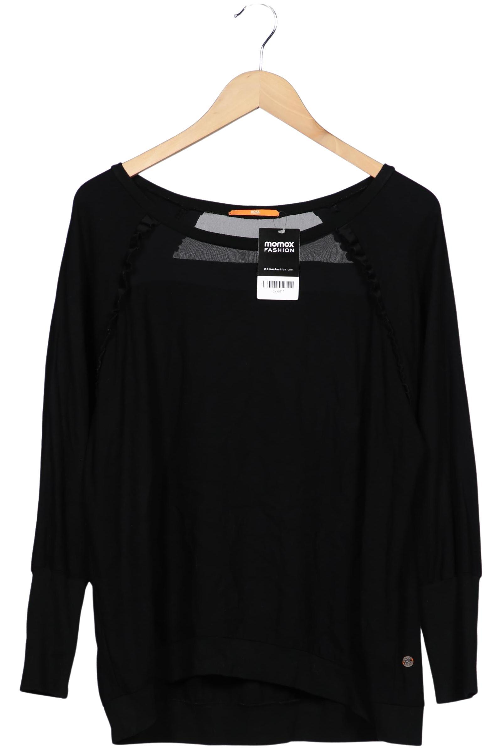 

Boss Orange Damen Langarmshirt, schwarz, Gr. 42