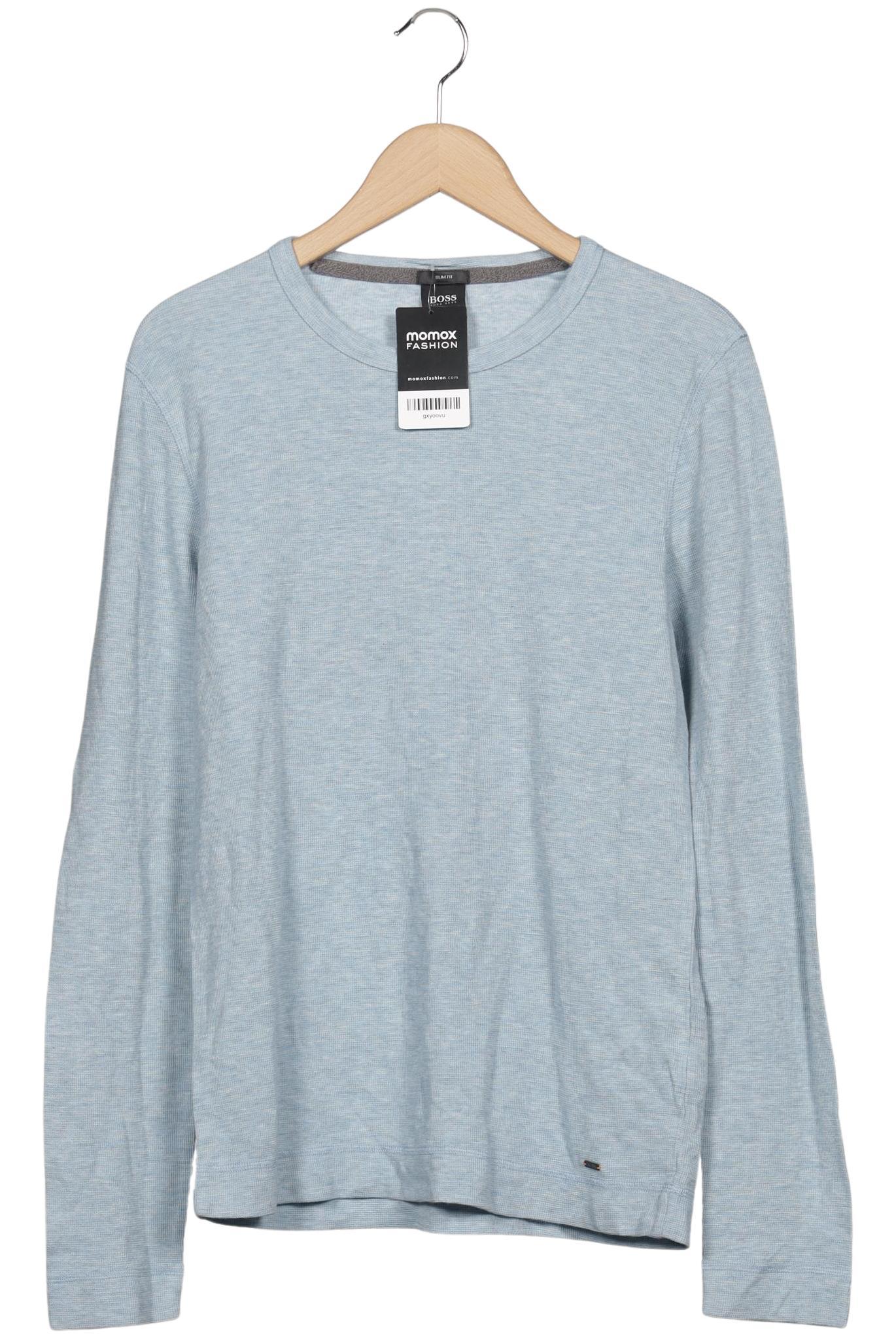 

Boss Orange Damen Langarmshirt, hellblau, Gr. 42