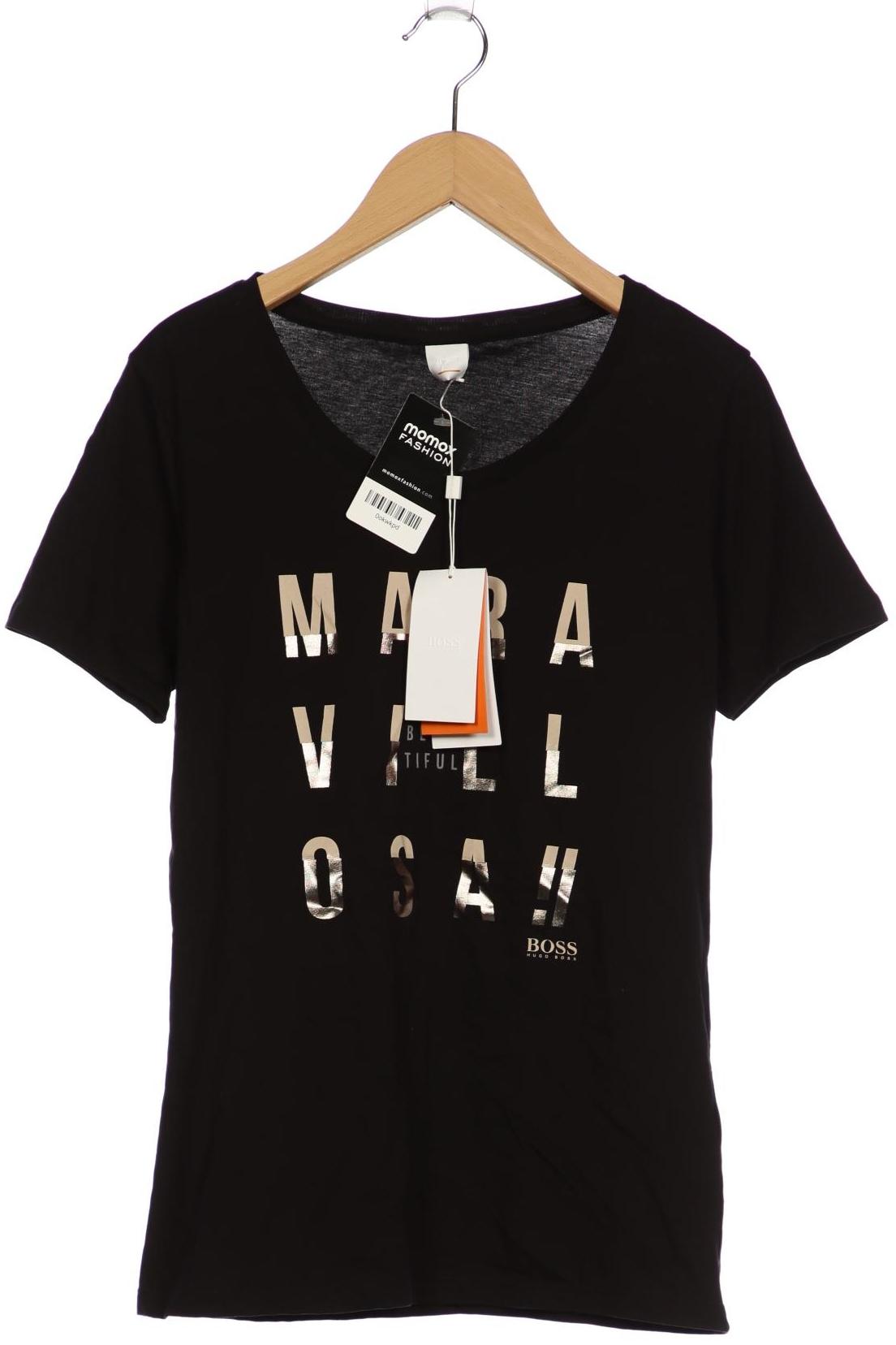 

Boss Orange Damen T-Shirt, schwarz, Gr. 36