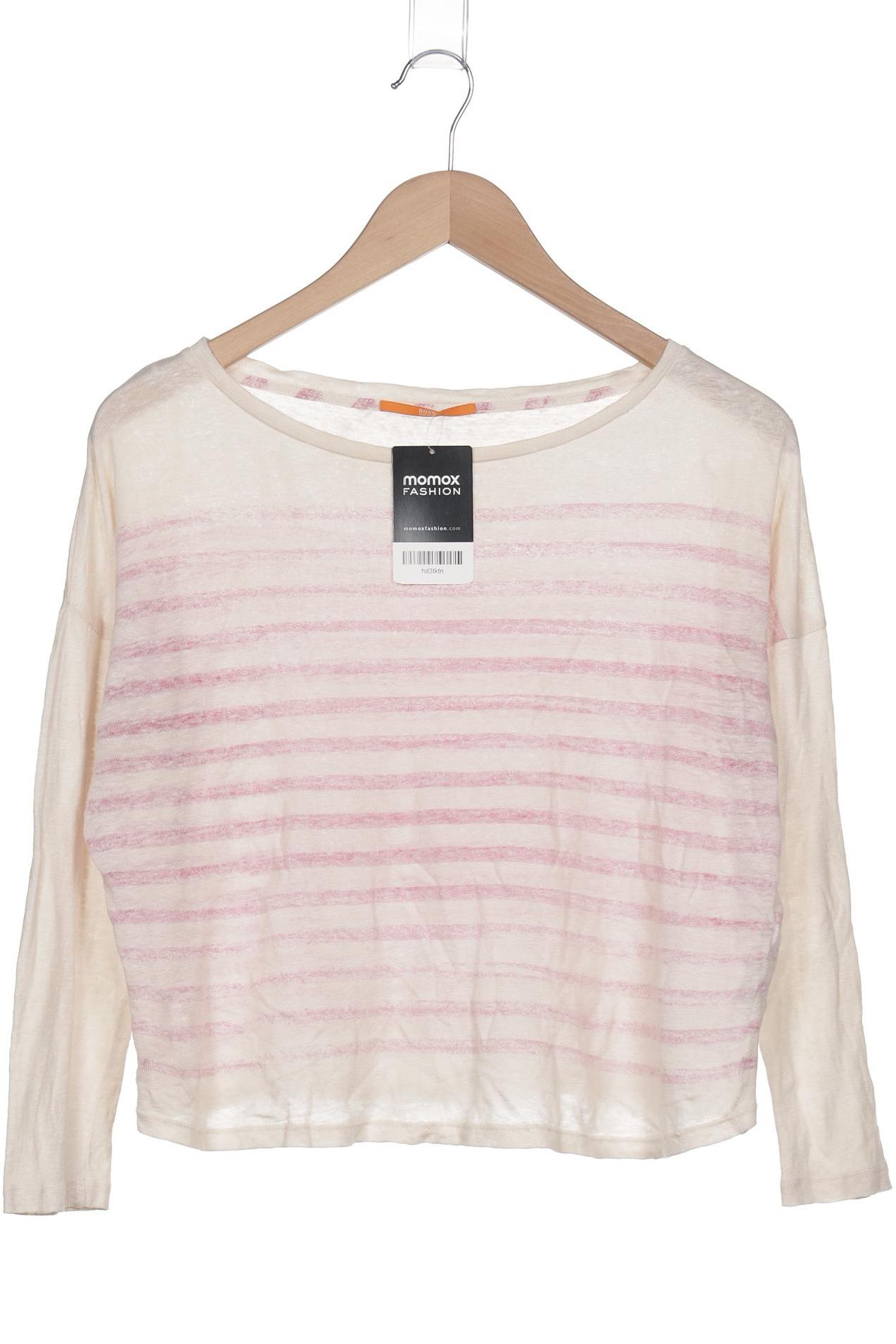 

Boss Orange Damen Langarmshirt, cremeweiß, Gr. 36