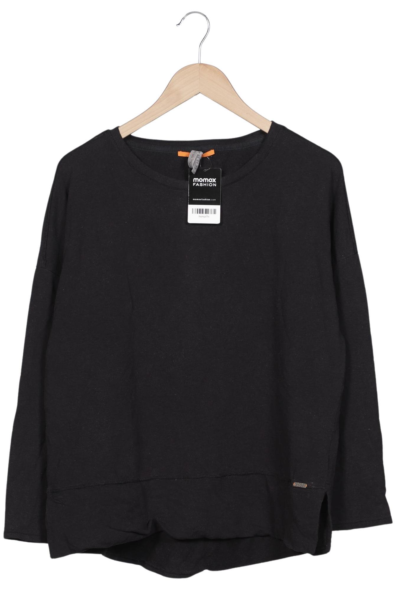 

Boss Orange Damen Langarmshirt, schwarz, Gr. 38