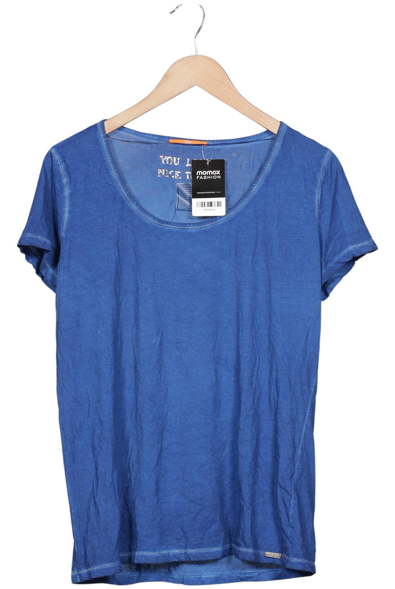 

Boss Orange Damen T-Shirt, blau, Gr. 44