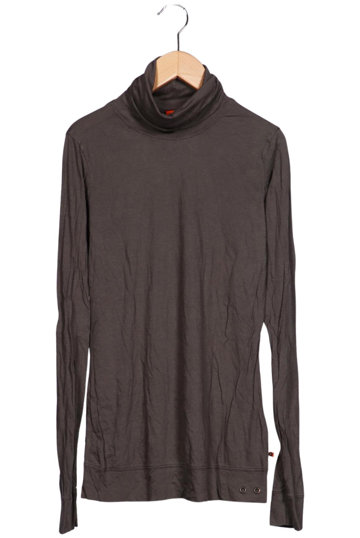 

Boss Orange Damen Langarmshirt, grau, Gr. 36