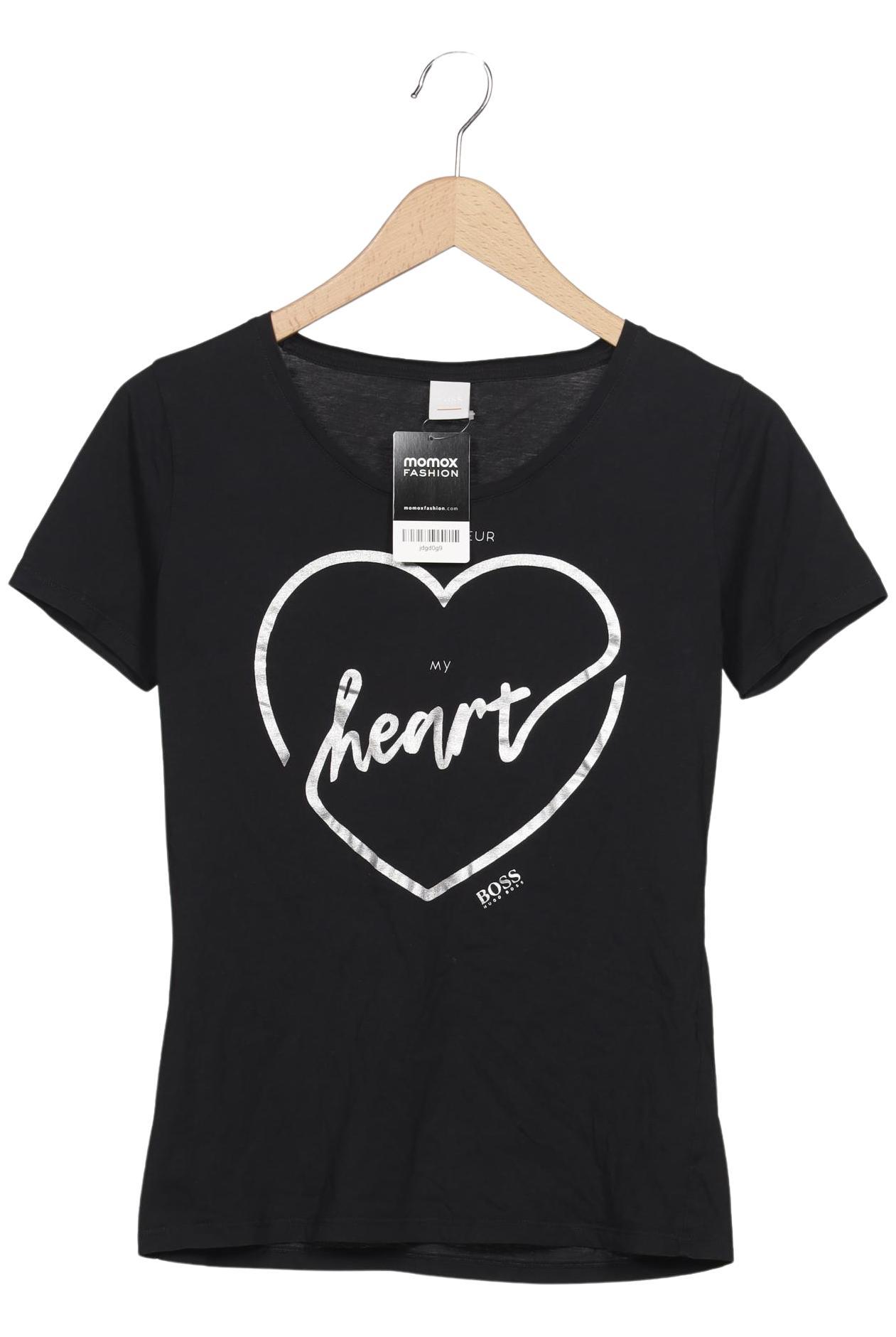 

Boss Orange Damen T-Shirt, schwarz, Gr. 36