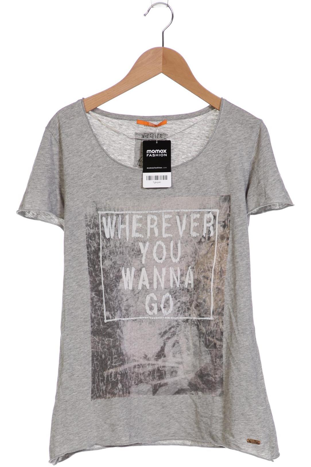 

Boss Orange Damen T-Shirt, grau, Gr. 36