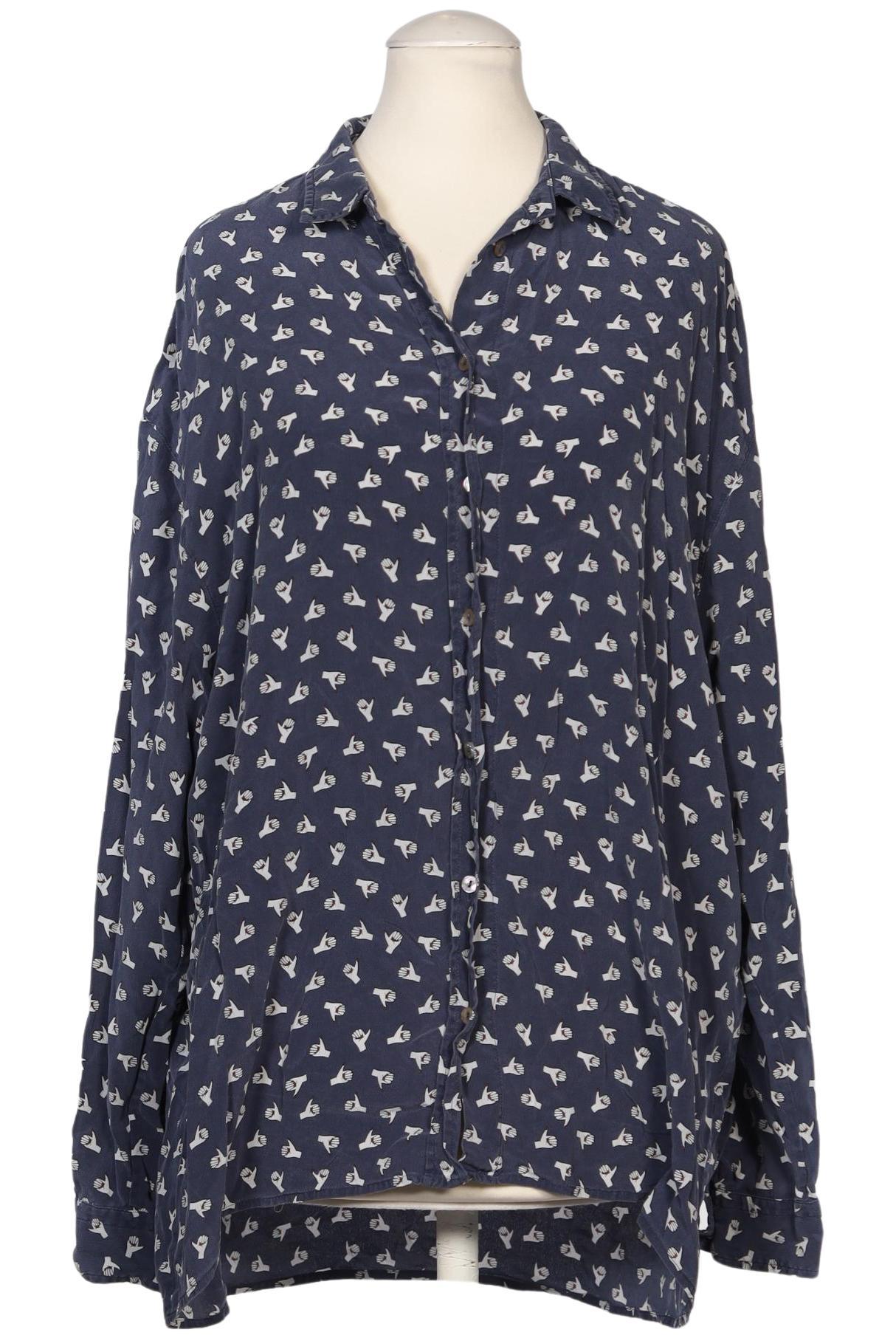 

Boss Orange Damen Bluse, marineblau, Gr. 34