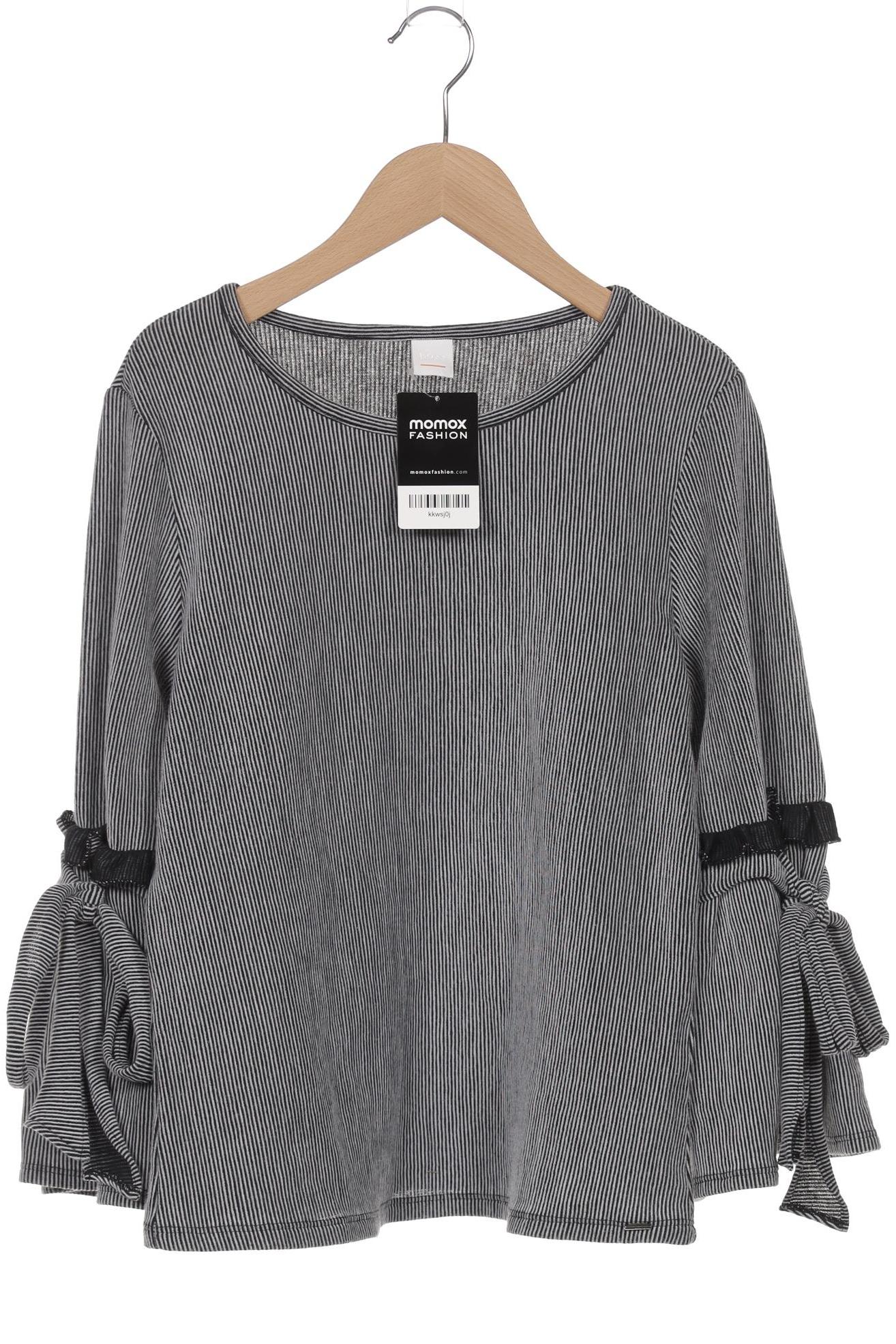 

Boss Orange Damen Langarmshirt, grau, Gr. 36