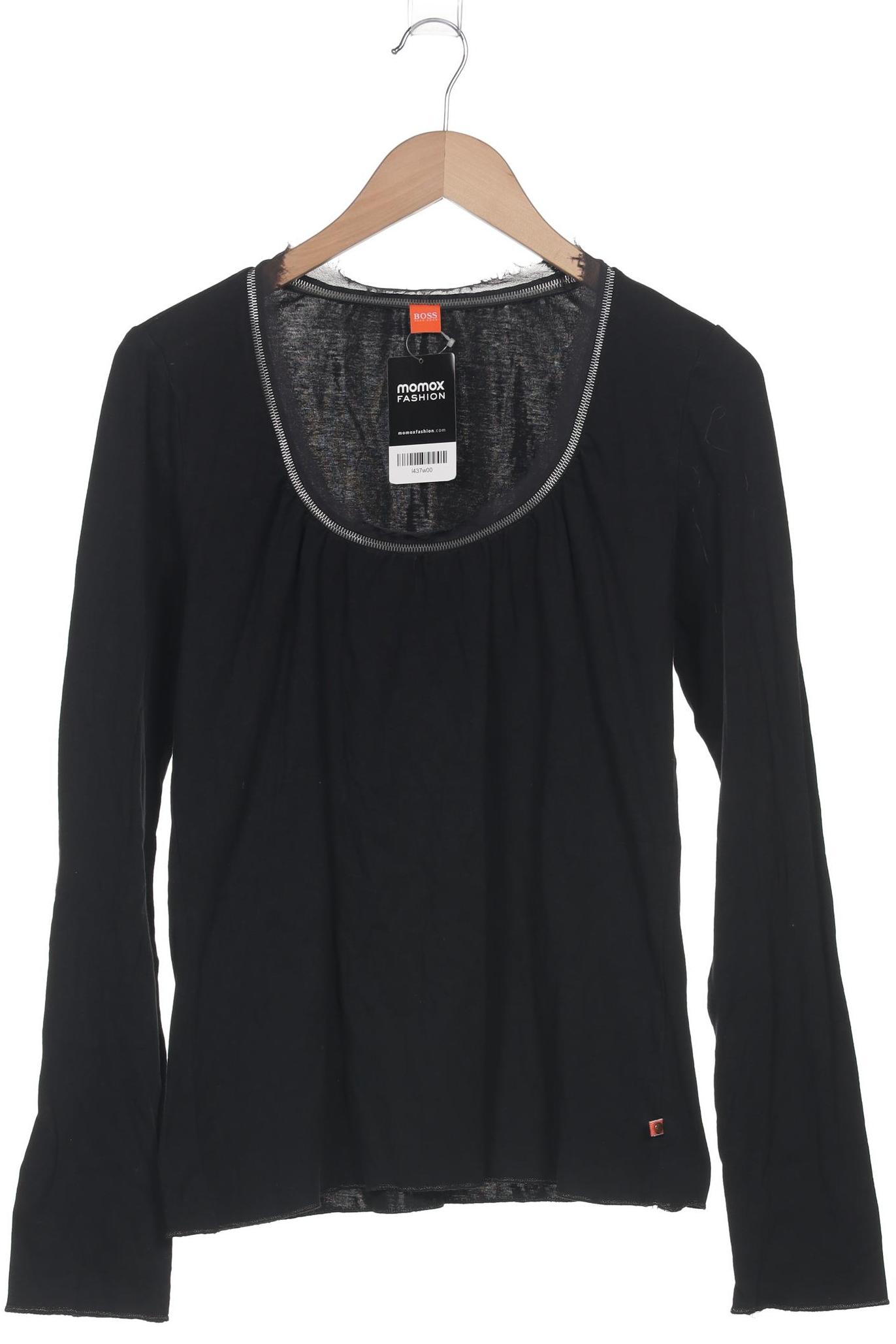

Boss Orange Damen Langarmshirt, schwarz, Gr. 44