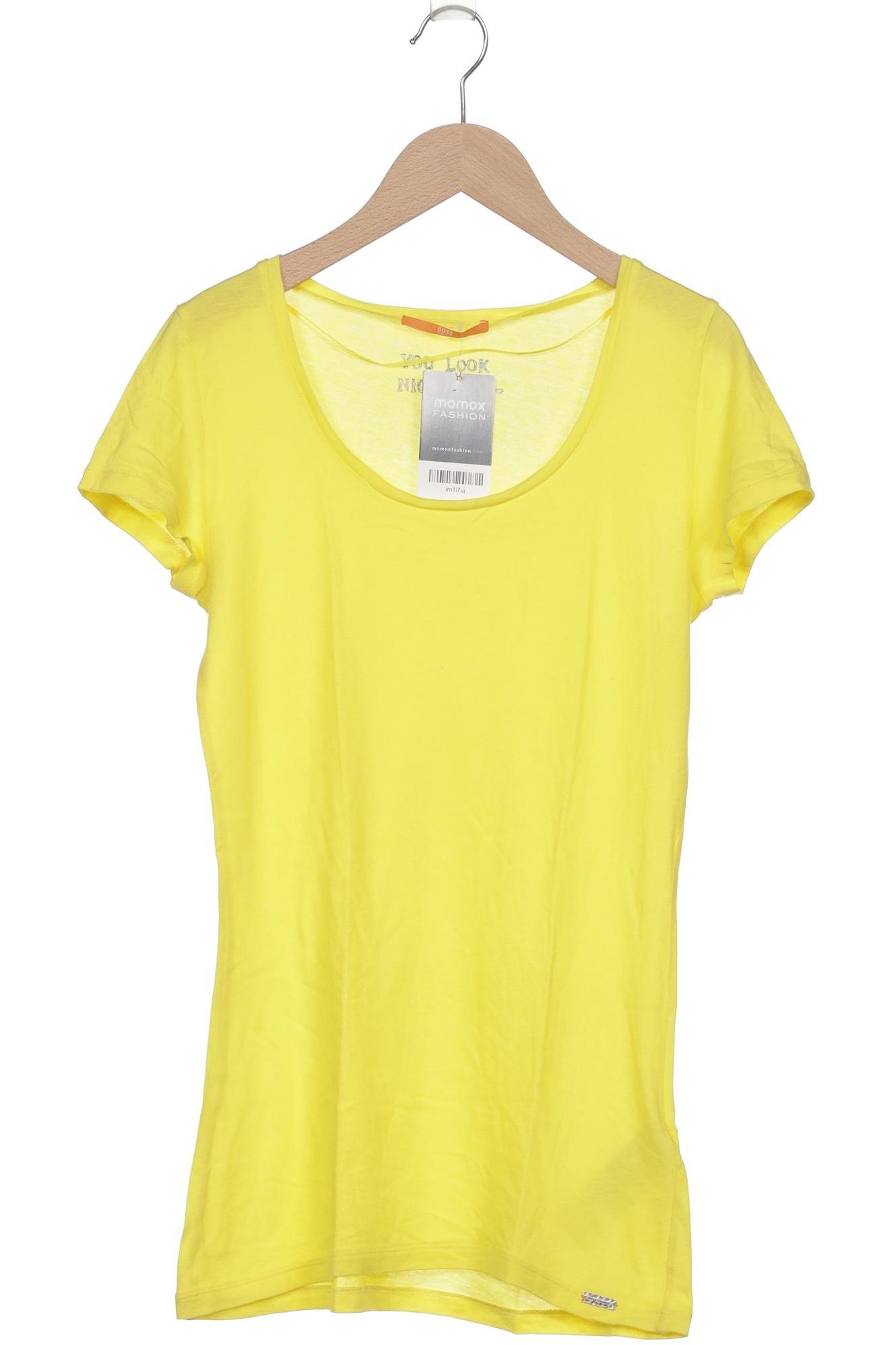 

Boss Orange Damen T-Shirt, gelb, Gr. 36