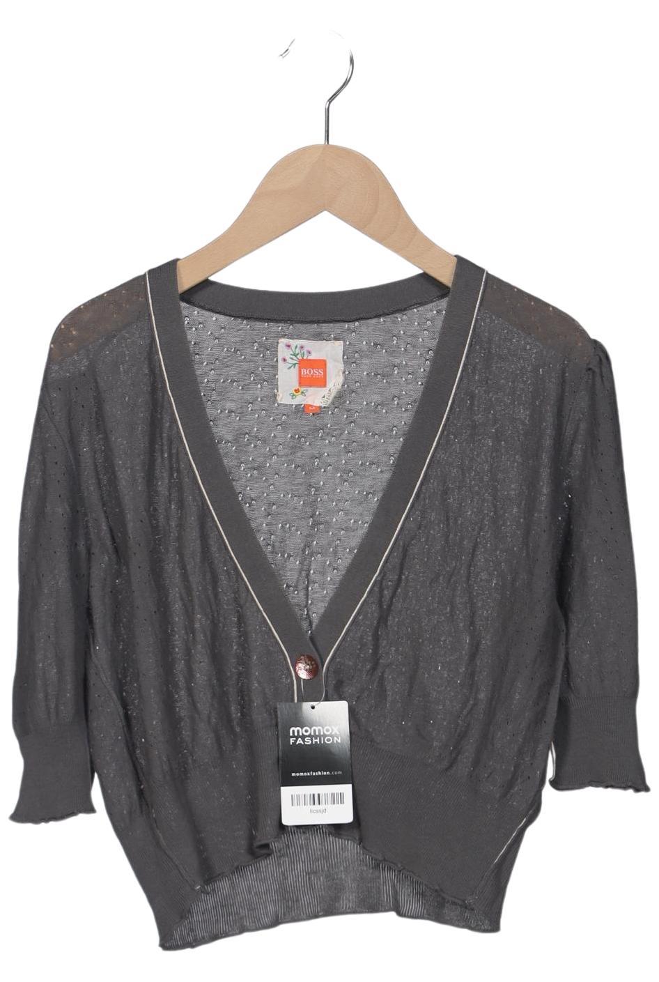 

Boss Orange Damen Strickjacke, grau, Gr. 38