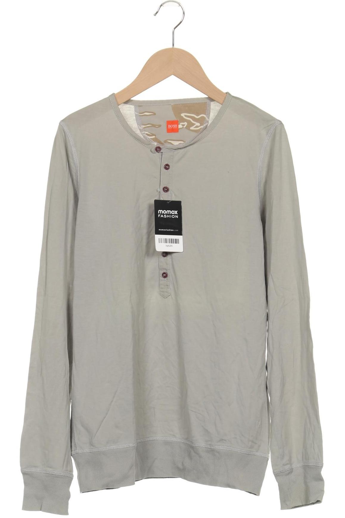 

Boss Orange Damen Langarmshirt, grau, Gr. 38