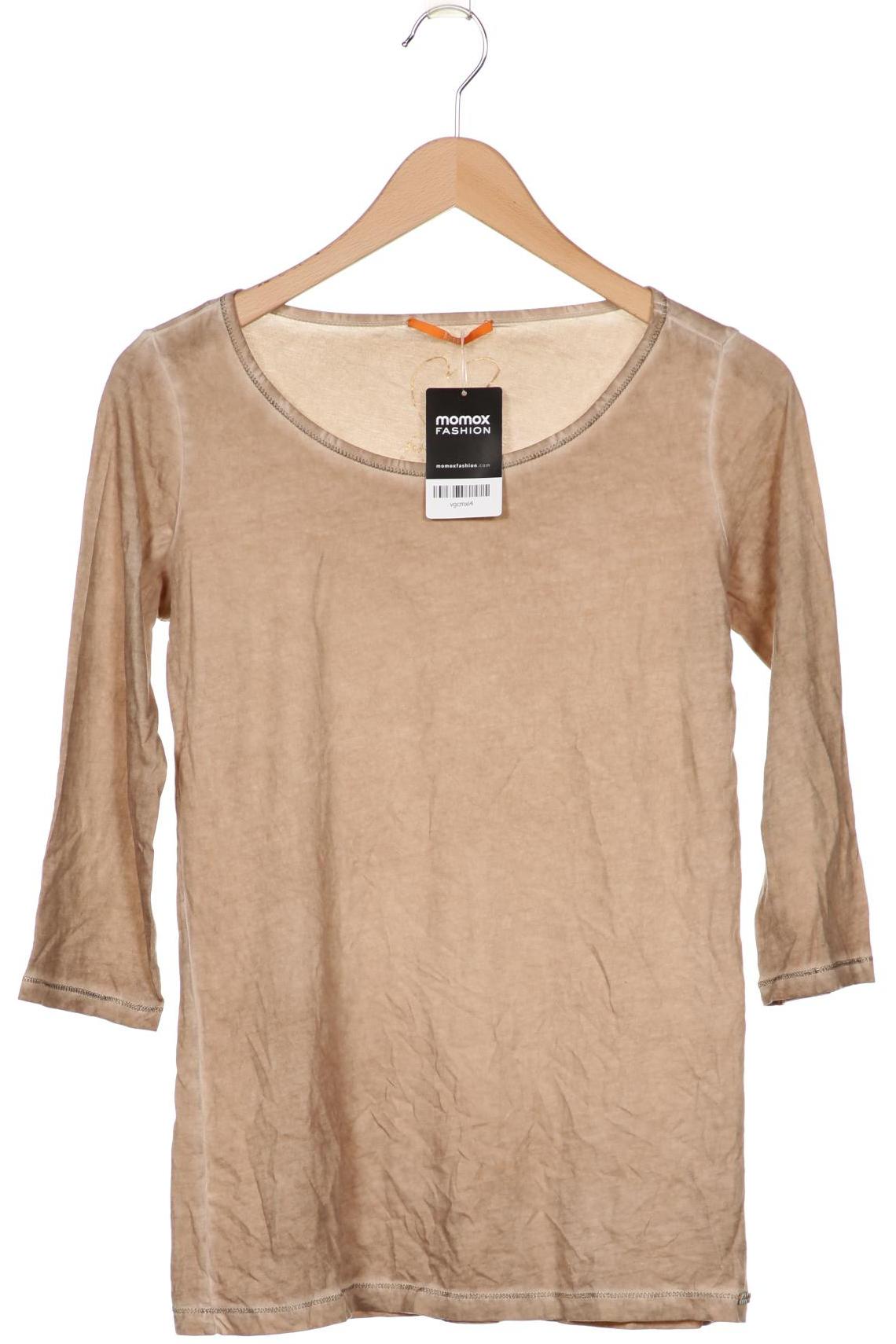 

Boss Orange Damen Langarmshirt, beige, Gr. 38