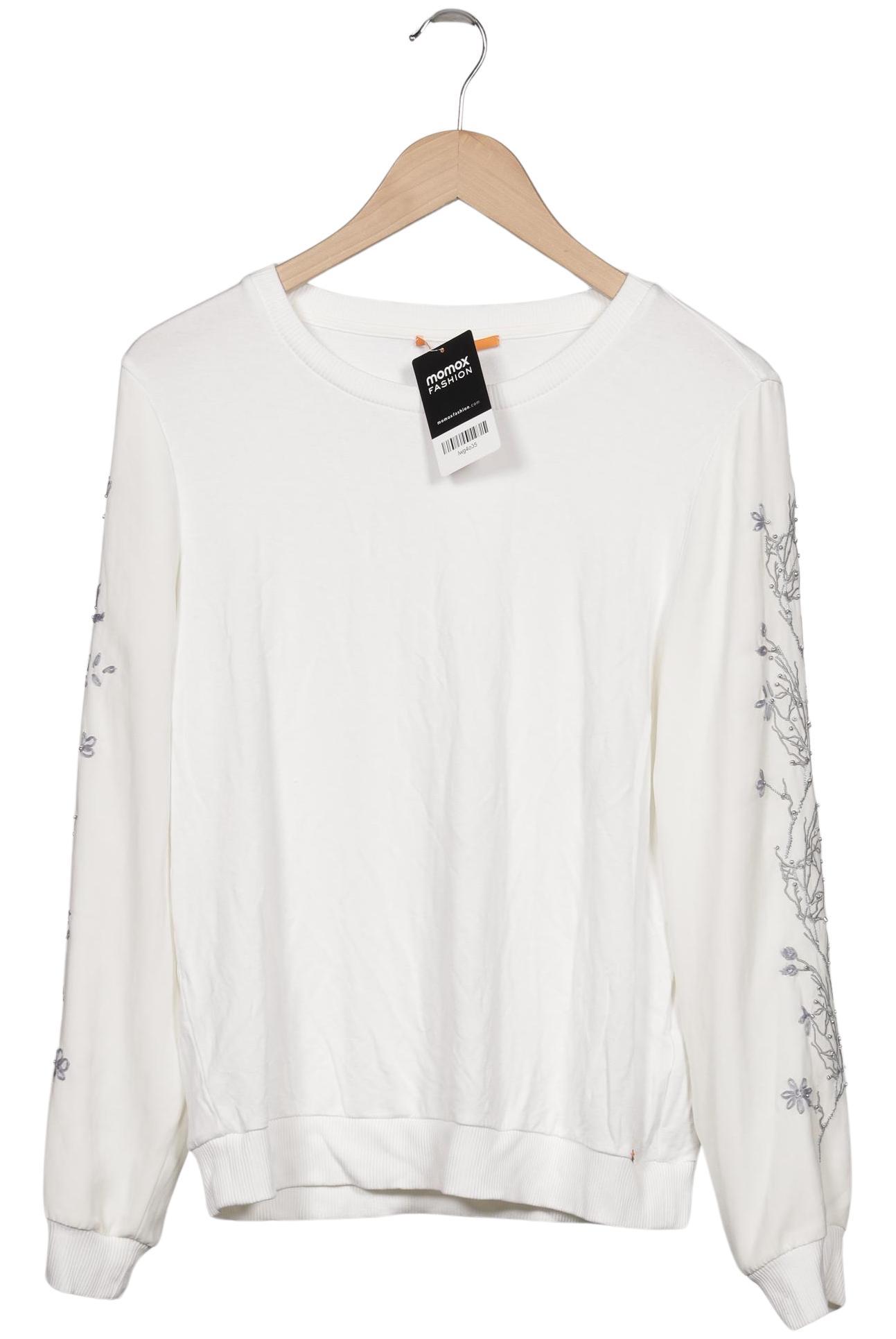 

Boss Orange Damen Sweatshirt, weiß, Gr. 36