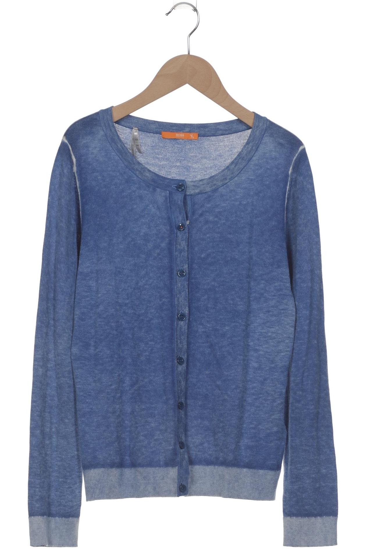 

Boss Orange Damen Strickjacke, blau, Gr. 38
